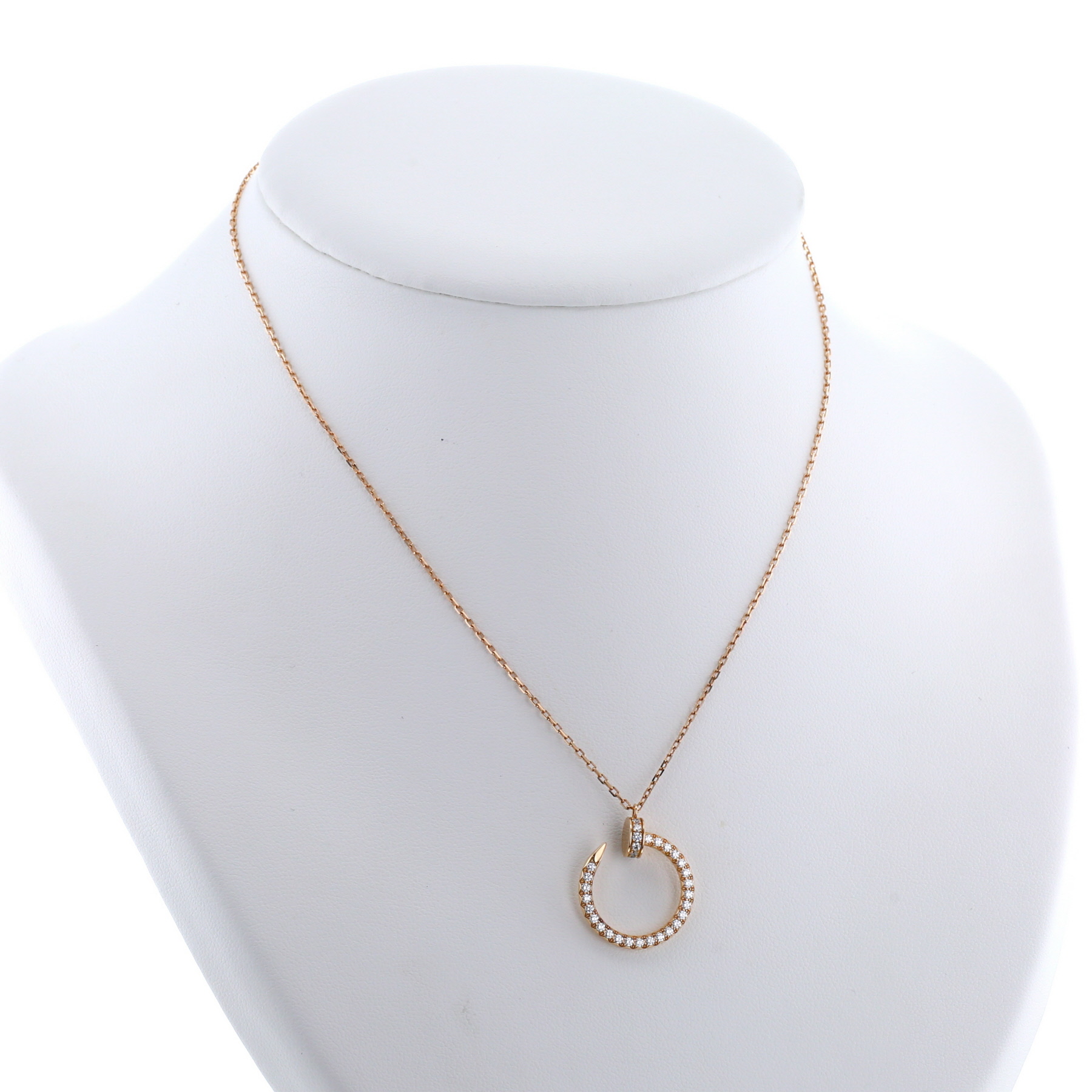 Collar Cartier Juste un clou de oro rosa y diamantes