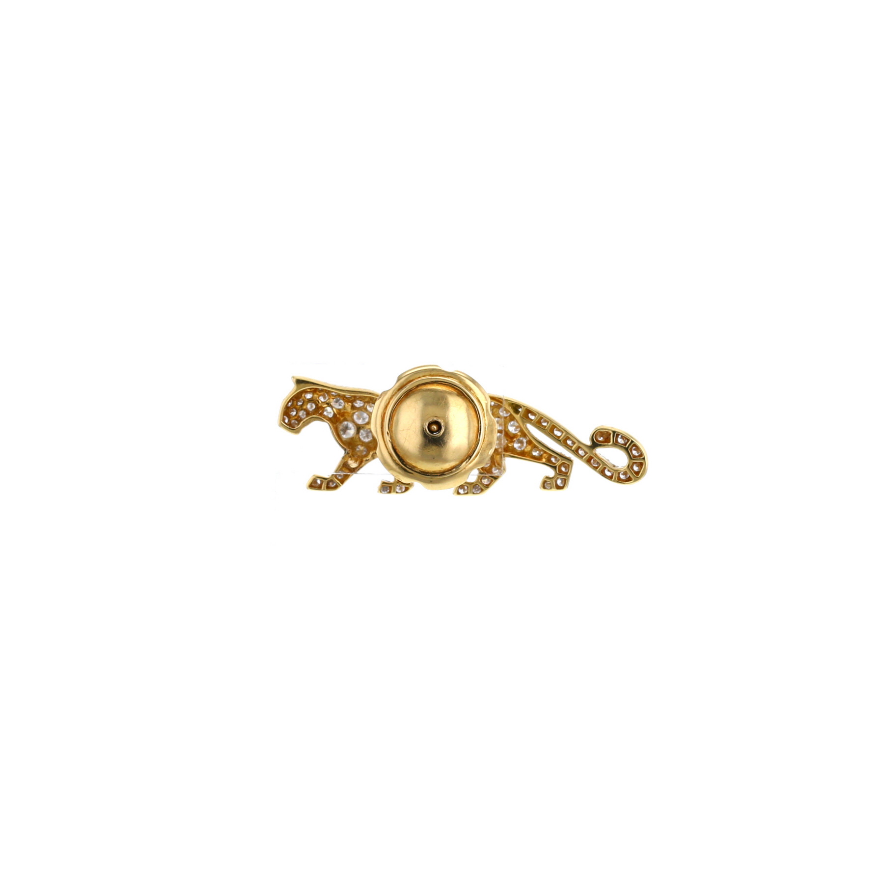 Cartier Panthère brooch in yellow gold and diamonds
