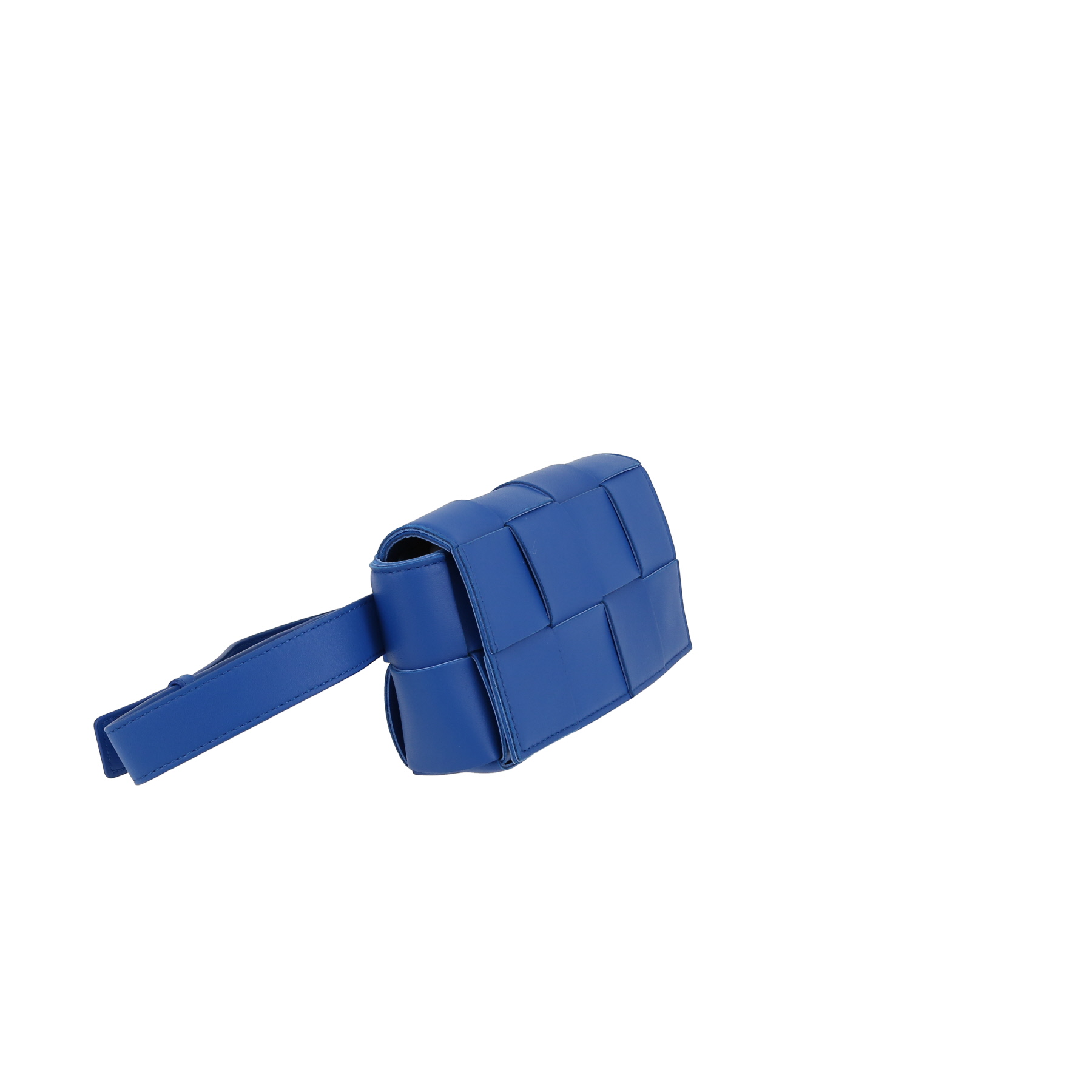 Pochette-cintura Bottega Veneta   in pelle blu