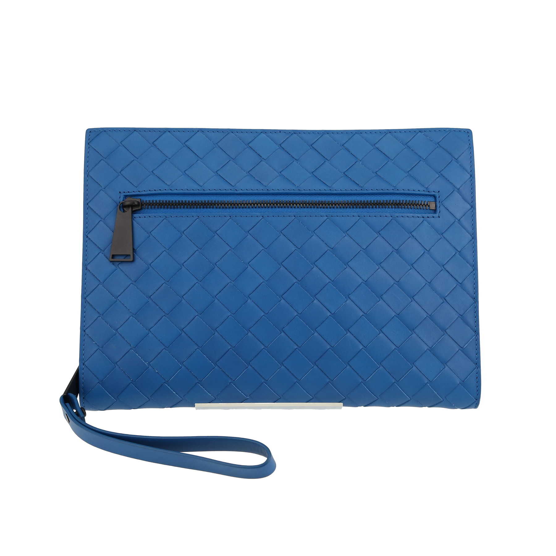 Bottega Veneta 青 アンクレット ボッテガヴェネタ BOTTEGA VENETA タイニー イントレチャート
