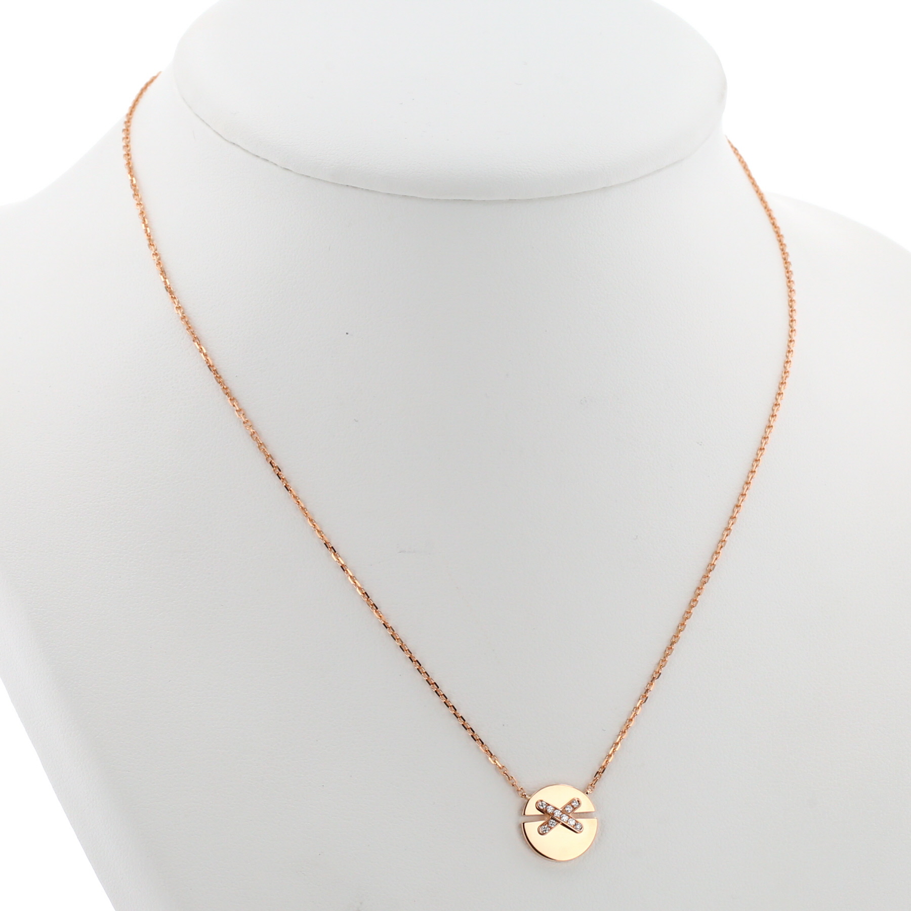 Collana Chaumet Jeux de Liens in oro rosa e diamanti