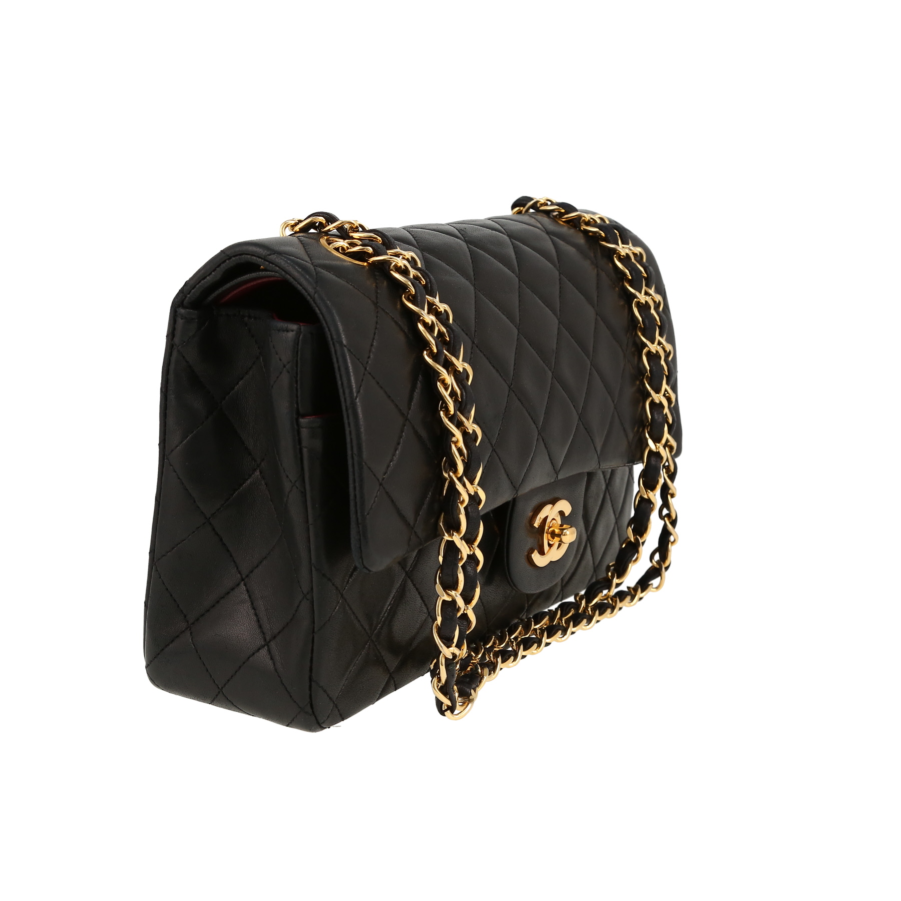 Sac à main Chanel  Timeless Classic en cuir matelassé noir