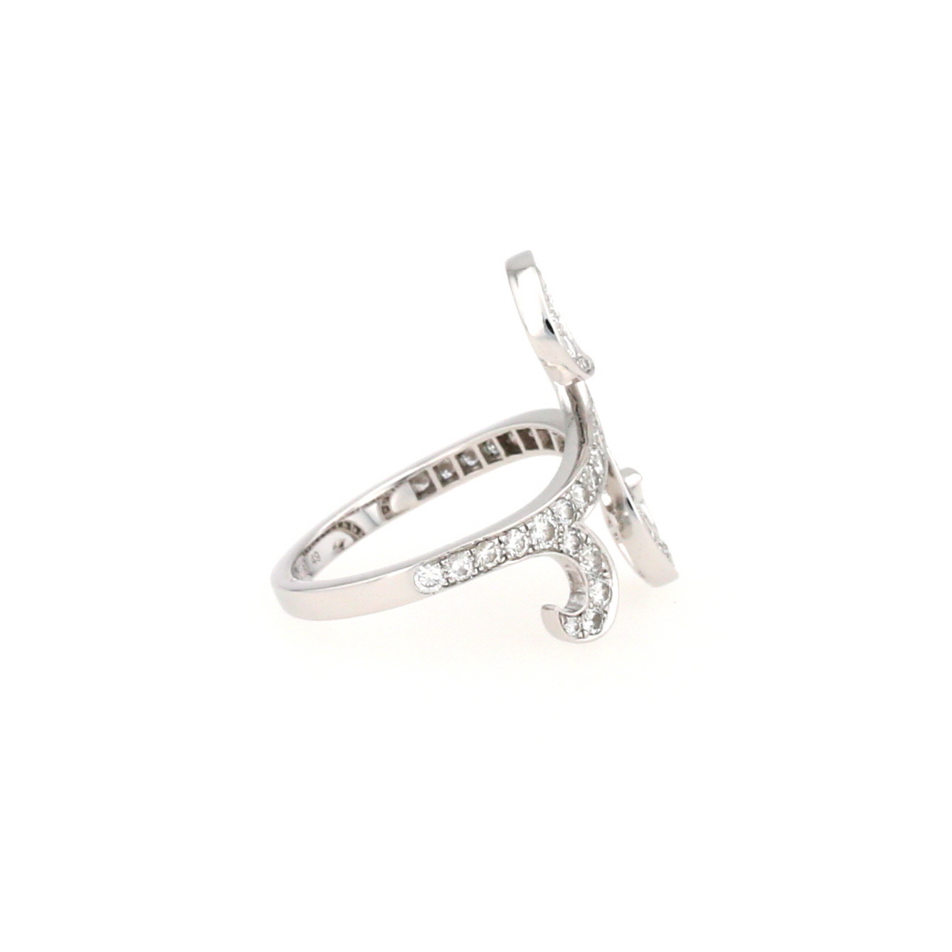 Anello Van Cleef 
Arpels Oiseaux de Paradis in oro bianco e diamanti