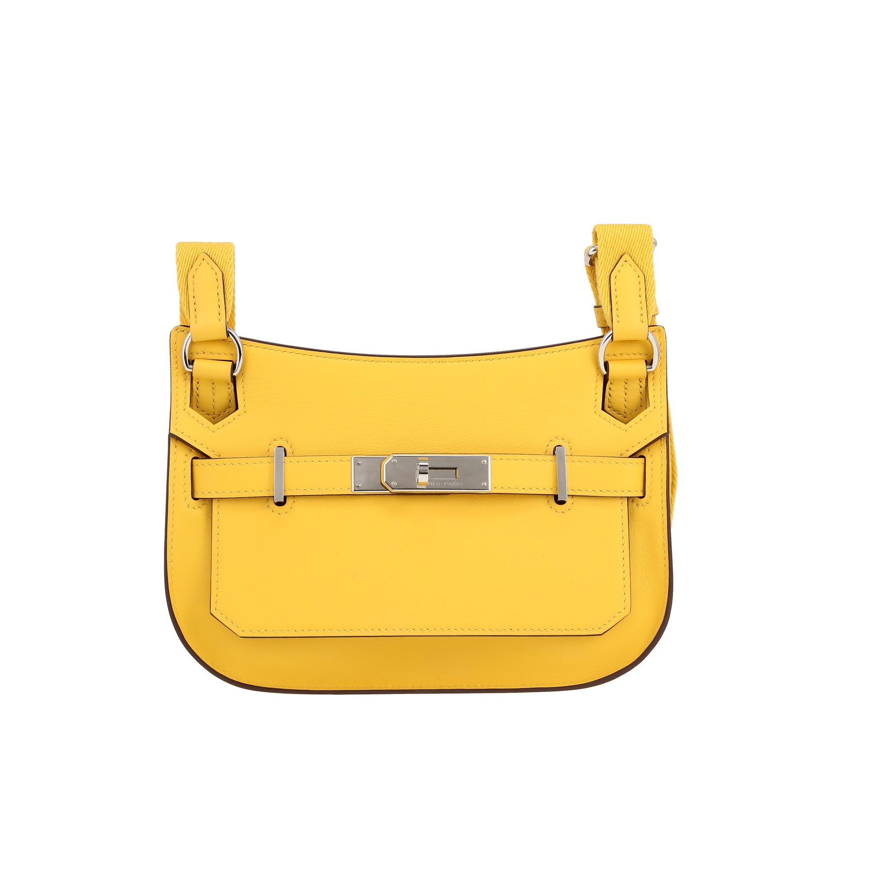 Jypsiere Mini Shoulder Bag In Jaune De Naples Swift Leather