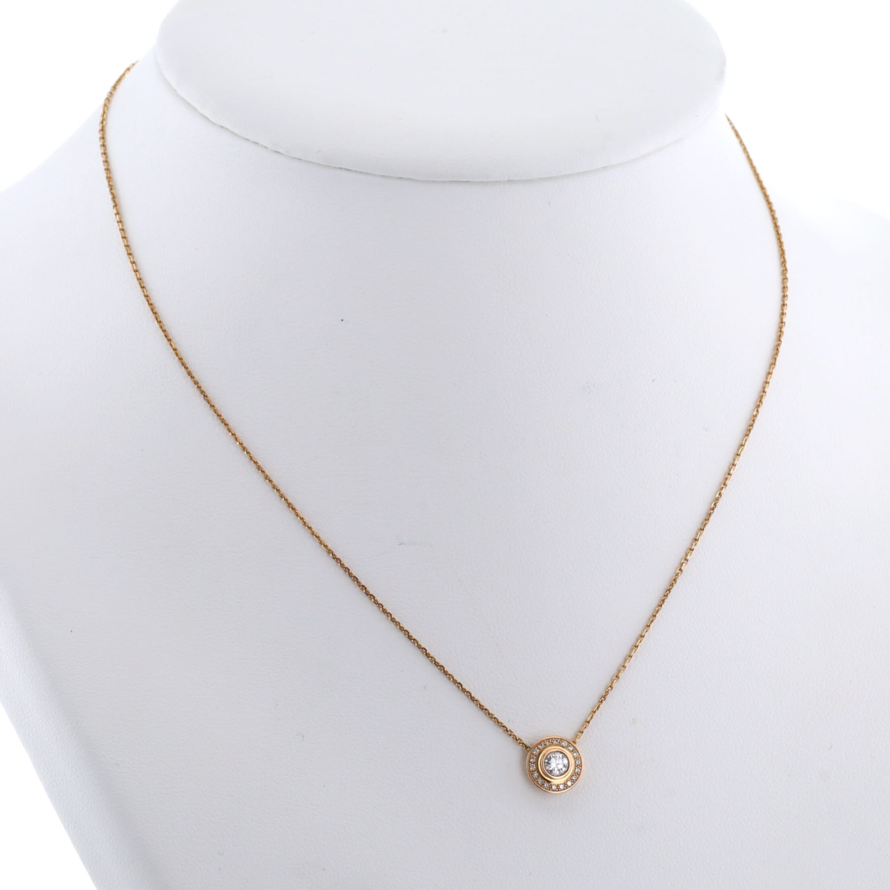 Cartier Cartier d'Amour necklace in pink gold and diamonds