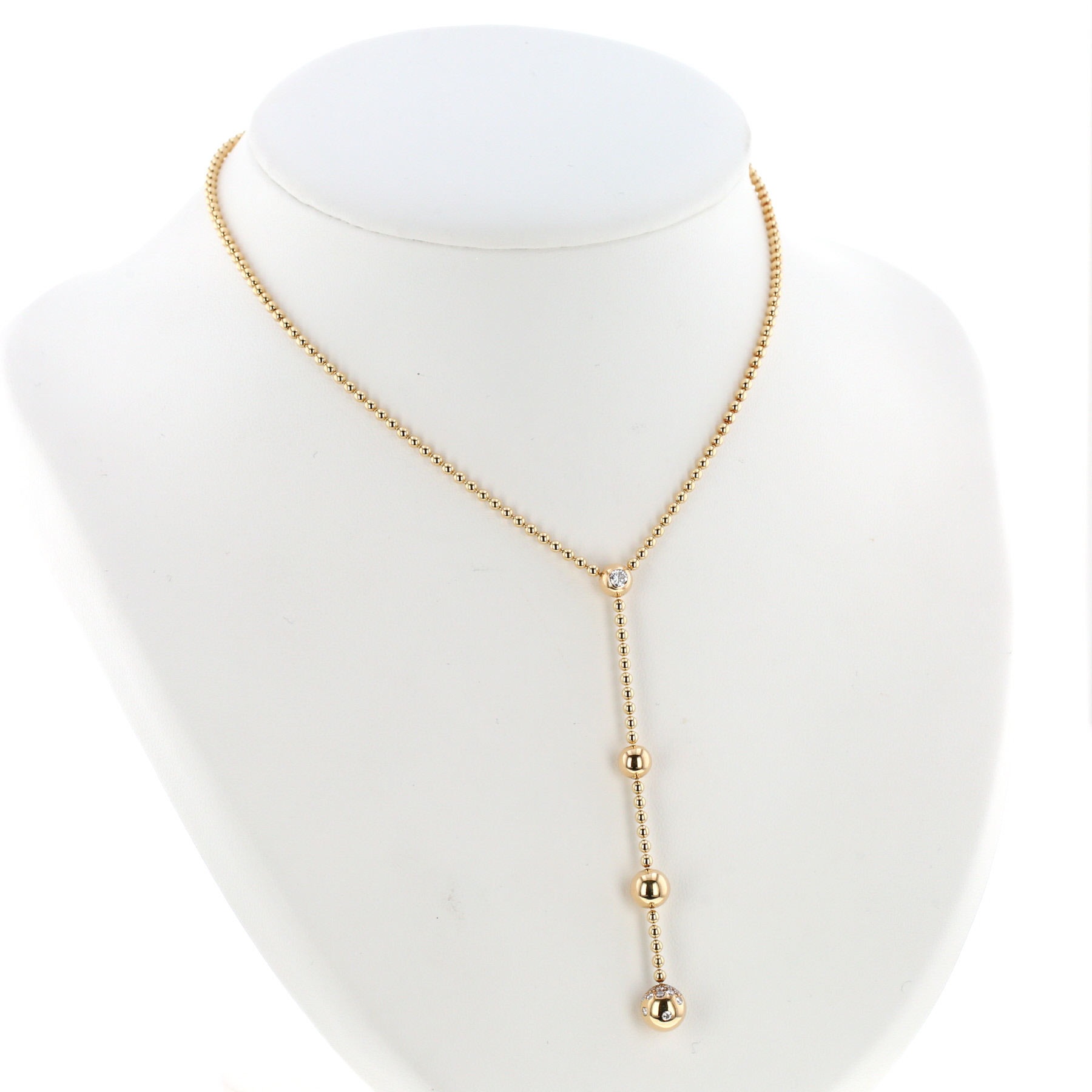 Collier Cartier Perruque en or jaune et diamants