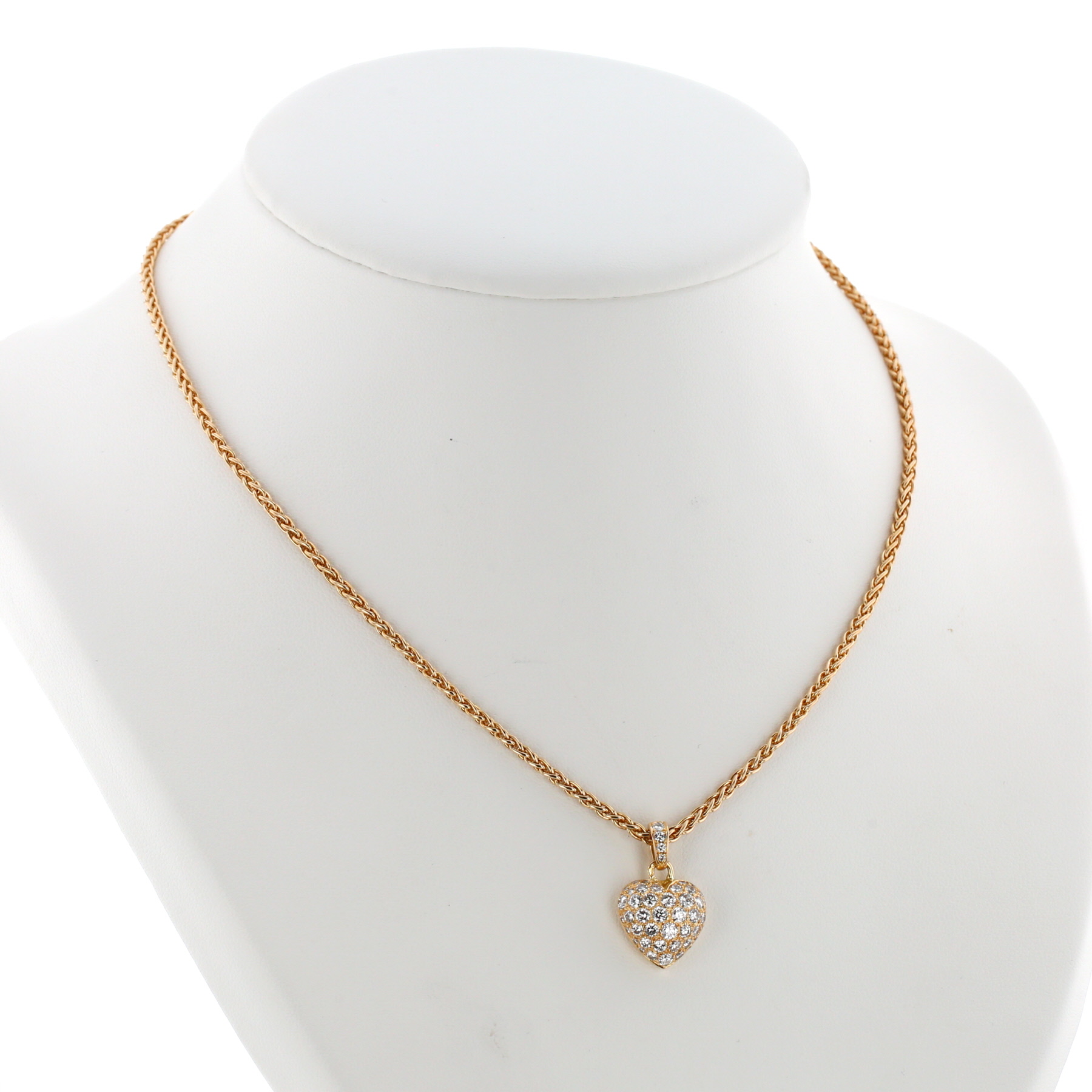 Collana Cartier Coeur et Symbole in oro giallo e diamanti