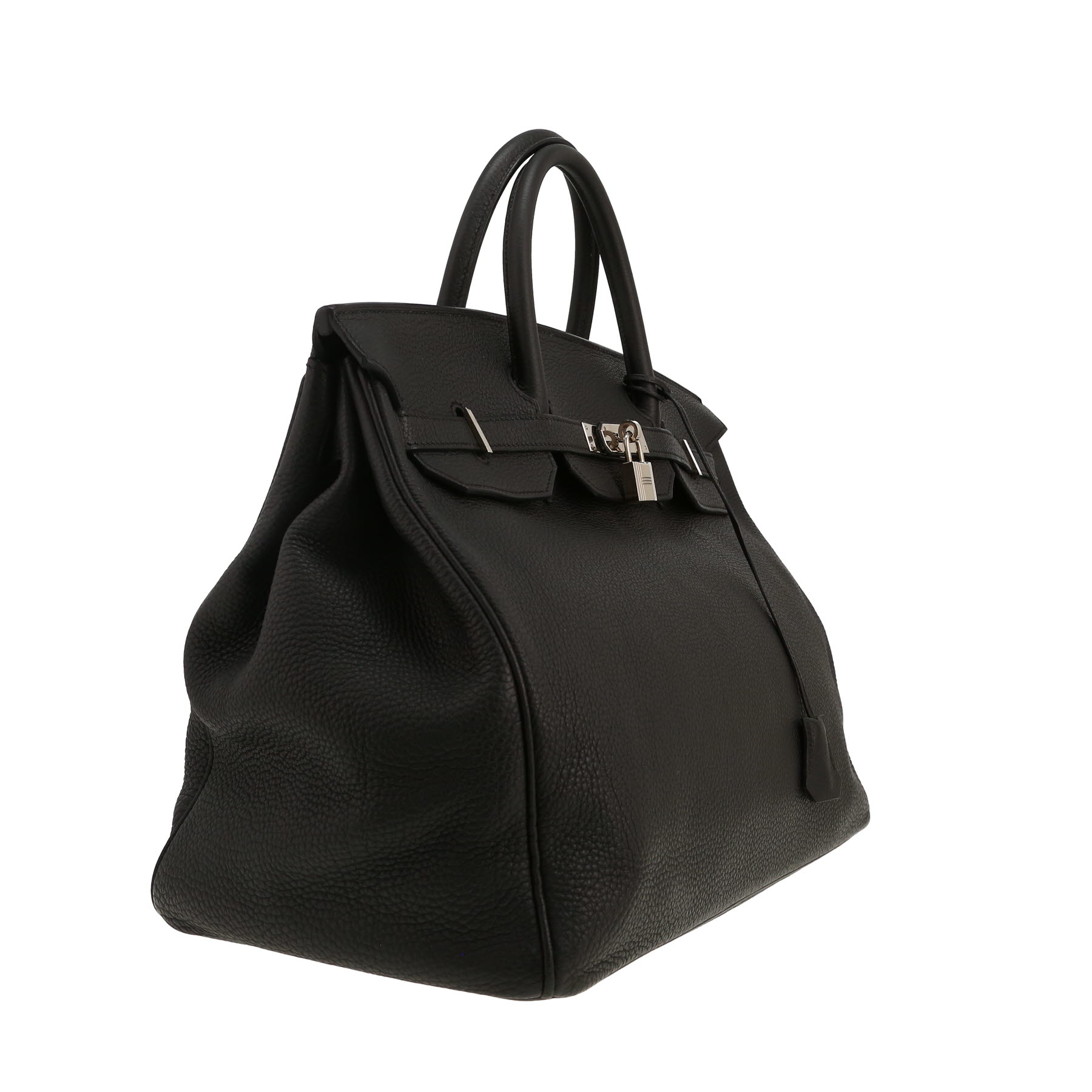 Hermès  Birkin 40 cm handbag  in black togo leather