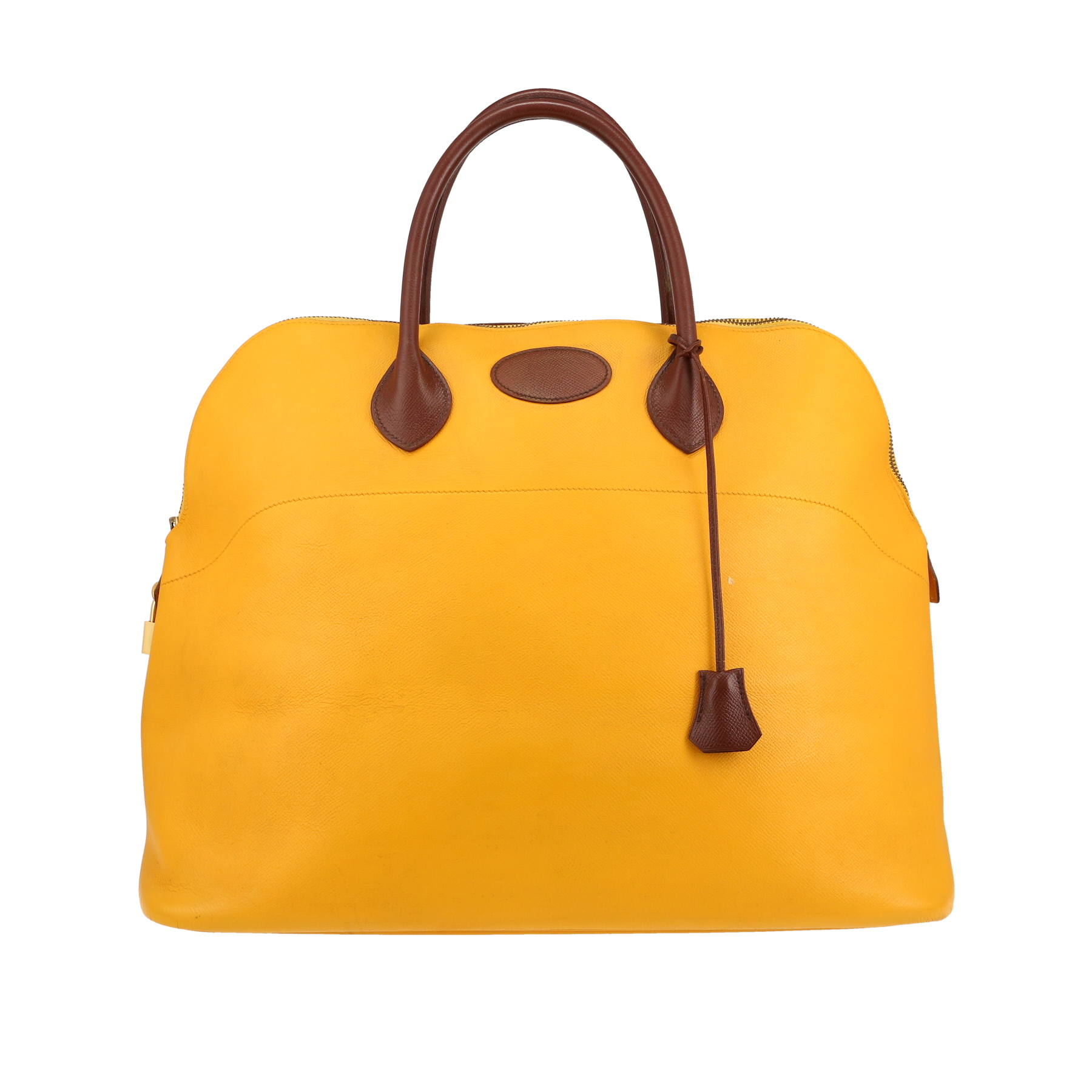 Bolide Travel Bag Travel Bag In Yellow And Brown