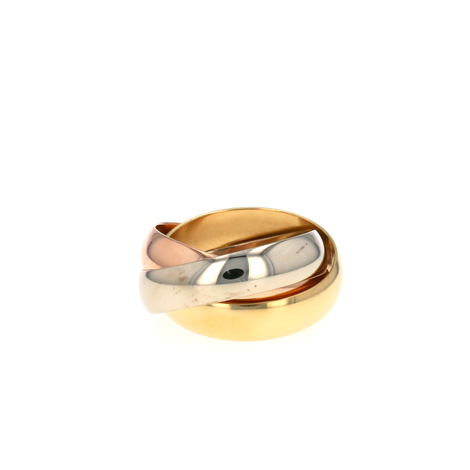 Trinity Large Model Ring In 3 Golds, Size 54