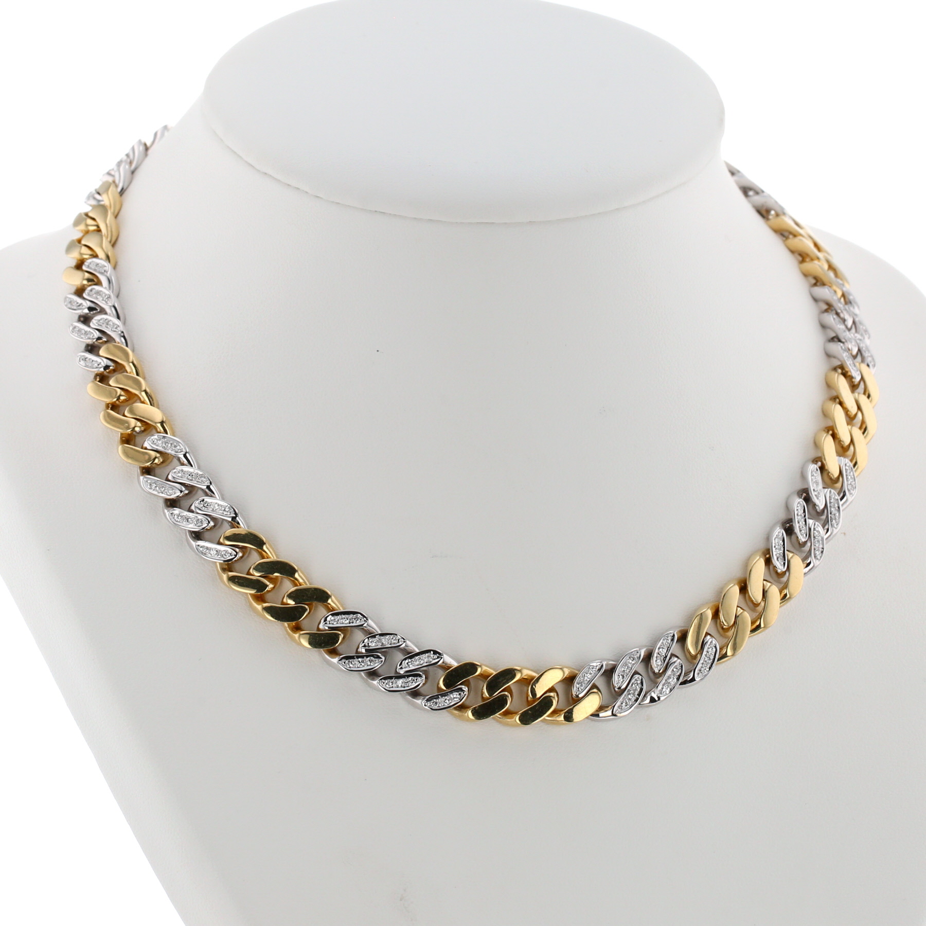 Collar Pomellato  de oro amarillo, oro blanco y diamantes