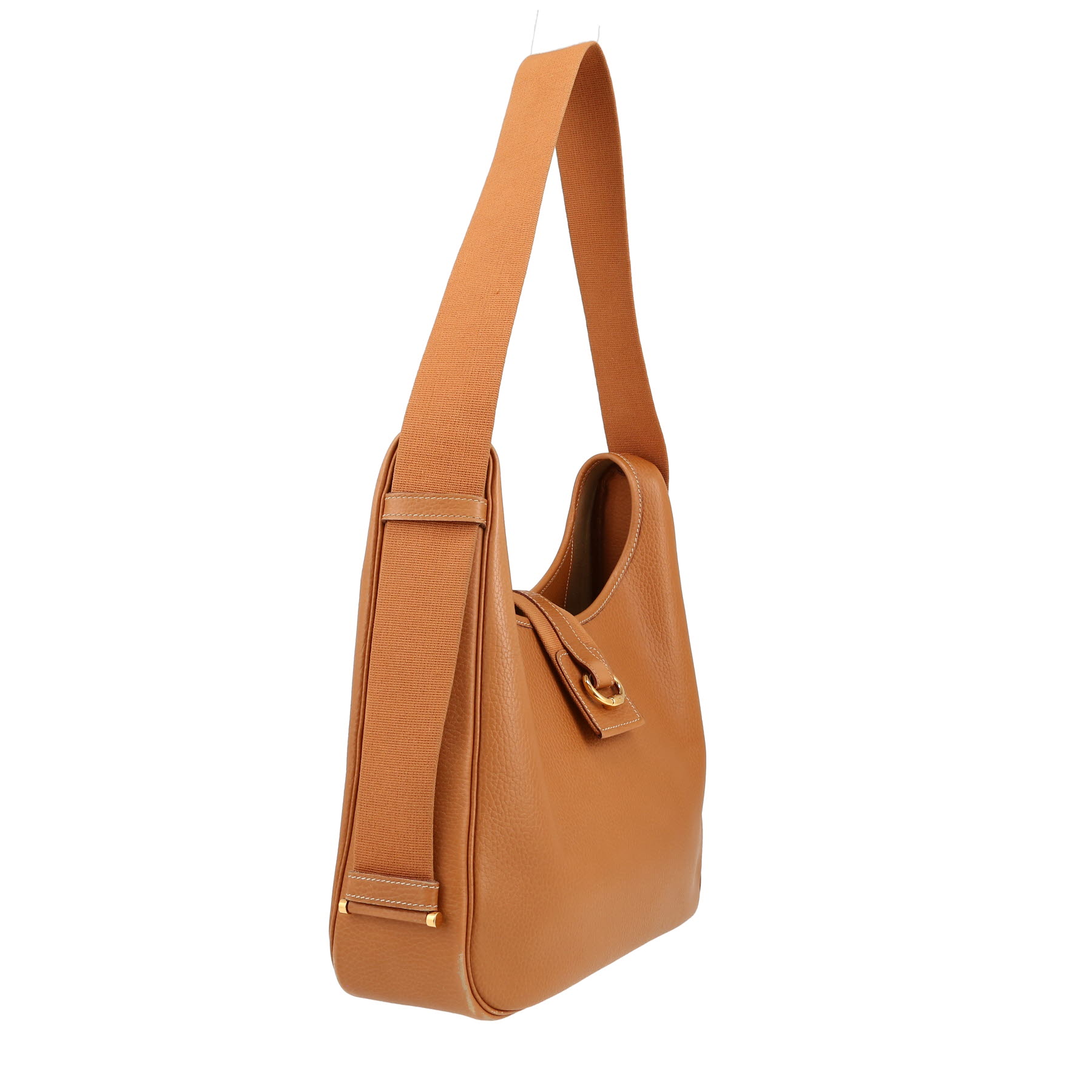 Borsa a tracolla Hermès  Tsako in pelle Ardenne gold