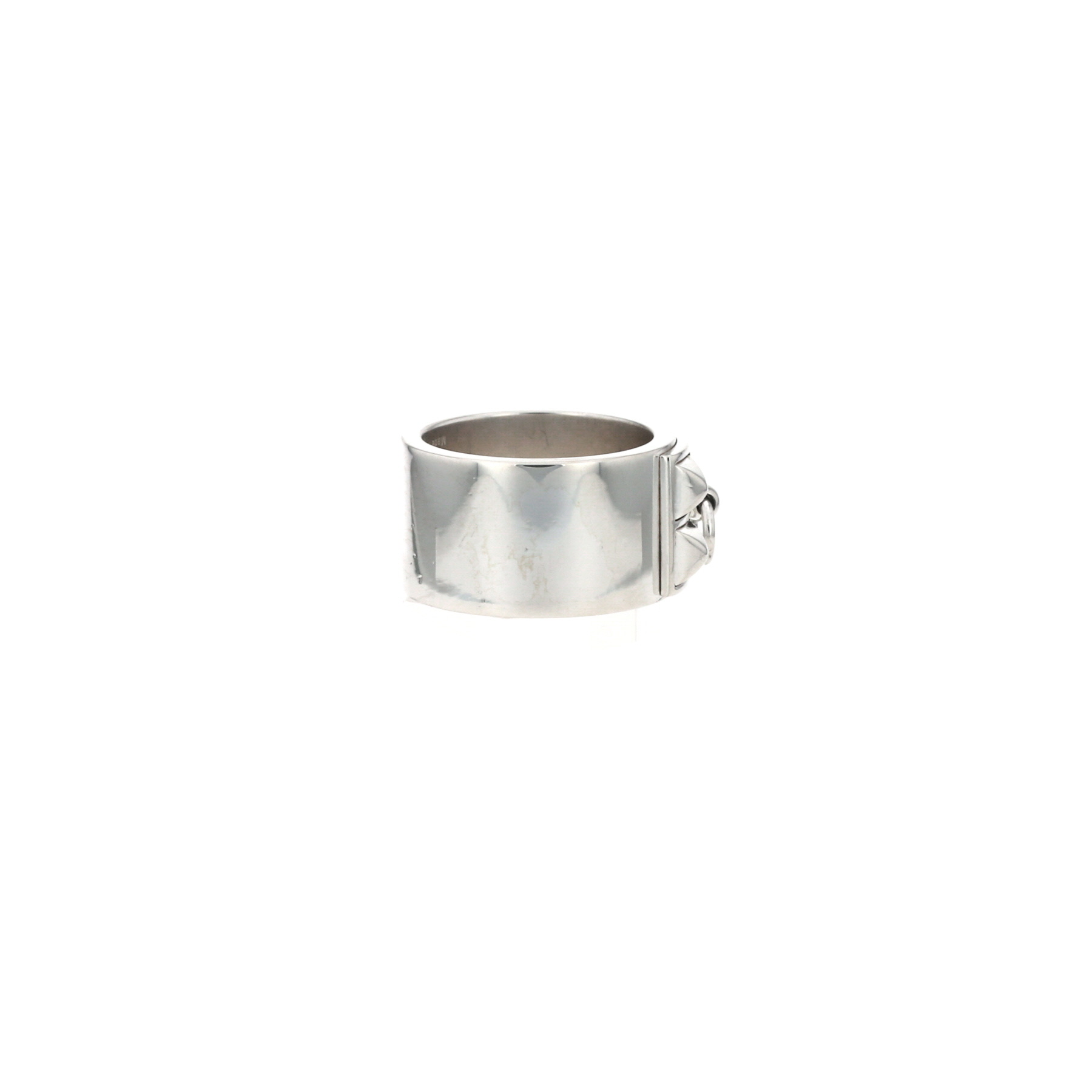 Anello Hermès Collier de chien in argento