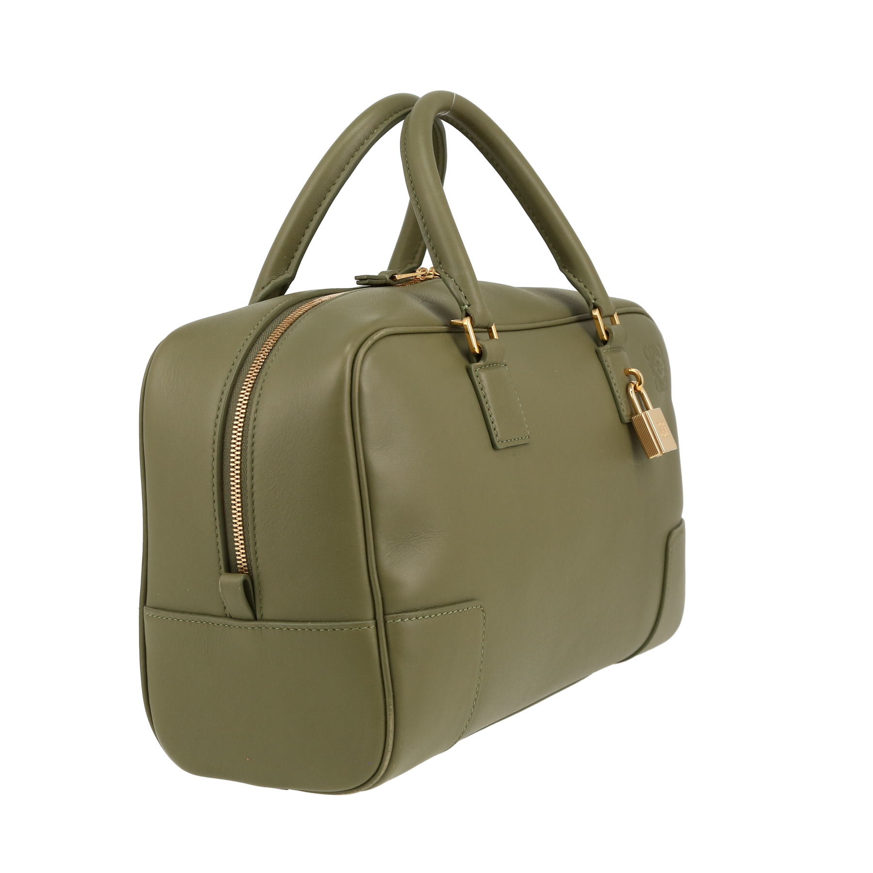 Bolso de mano Loewe  Amazona en cuero verde