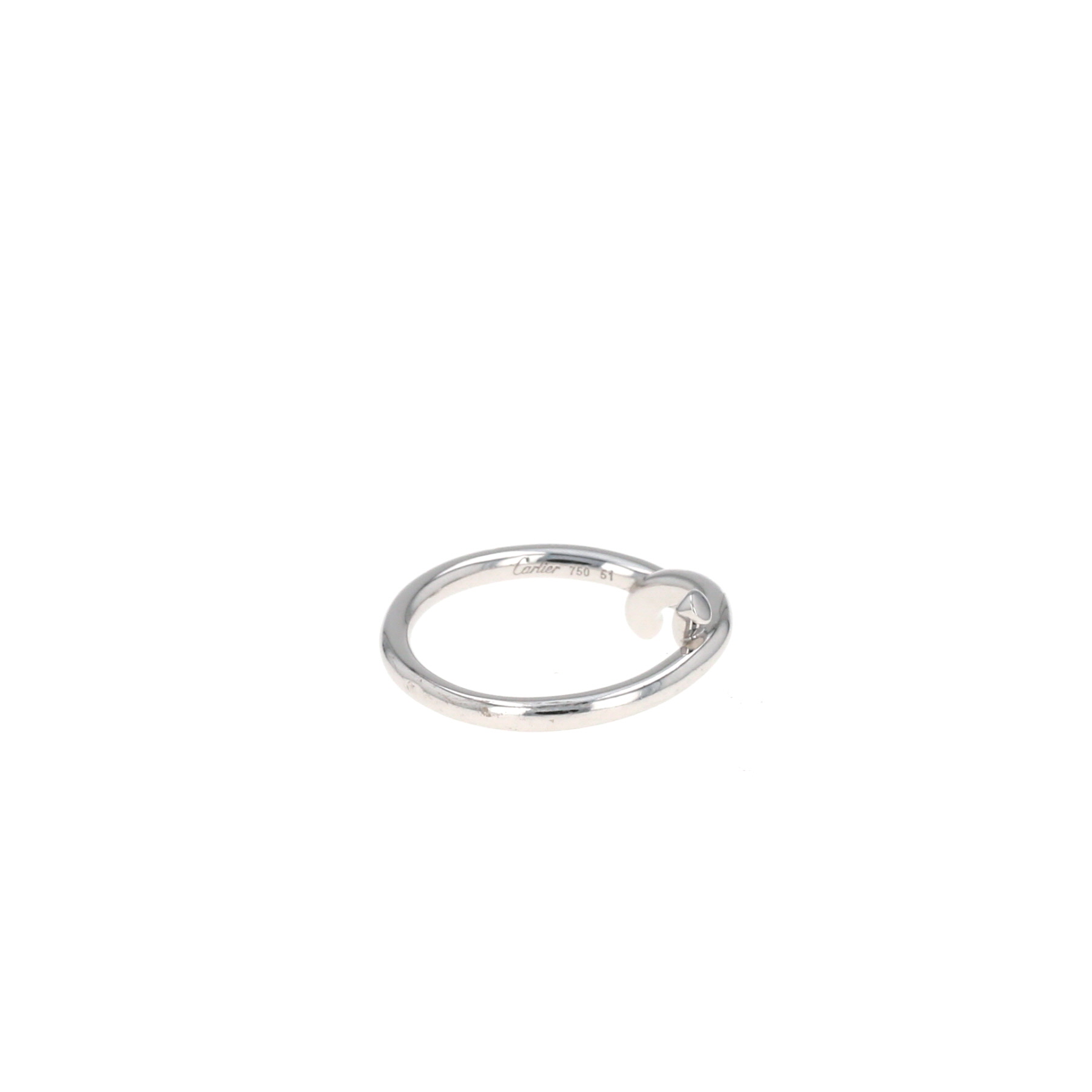 Cartier Entrelacés ring in white gold