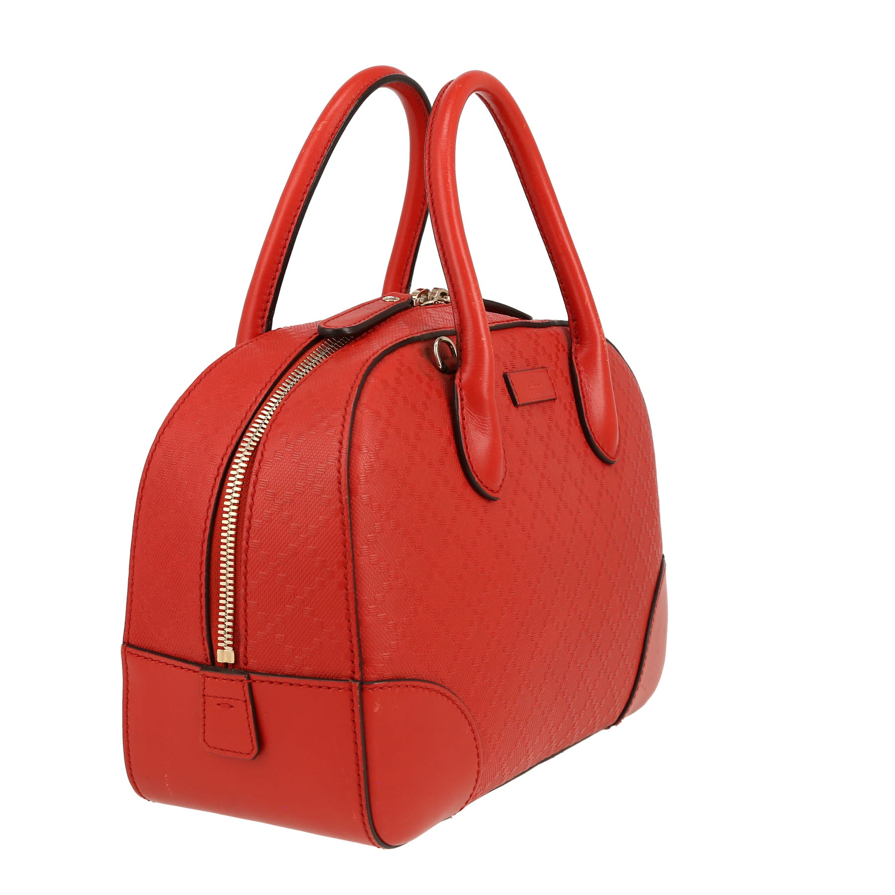 Gucci  Bright Diamante handbag  in red monogram leather