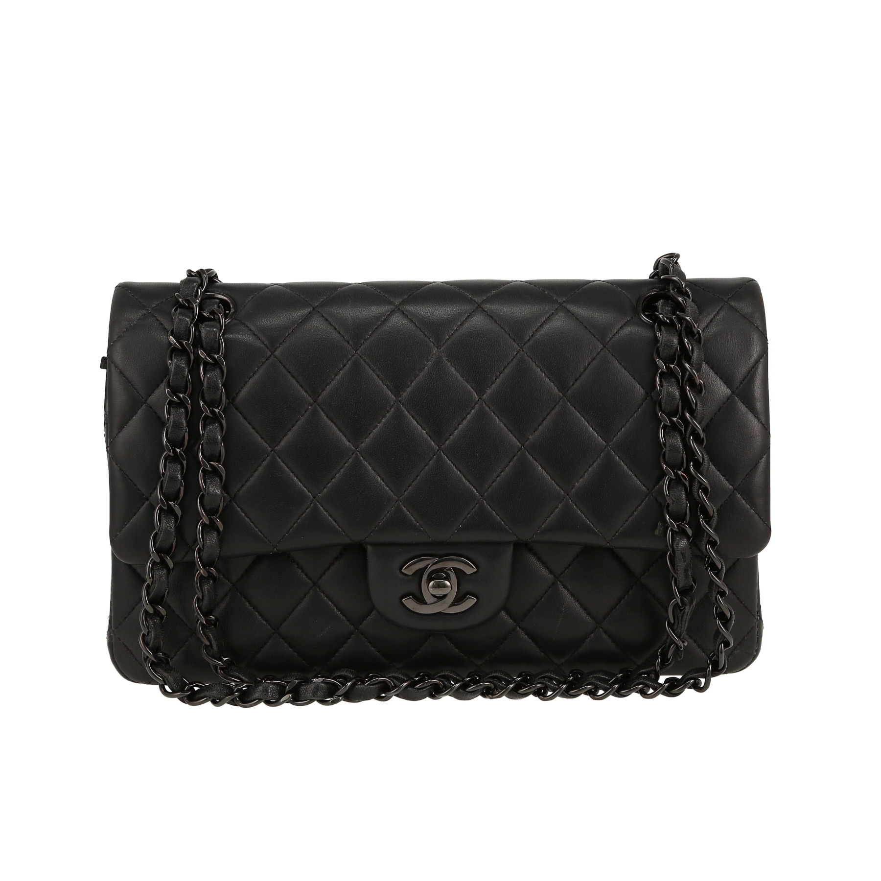 Minami  CHANEL ブラック レザー パース Chanel Timeless Handbag 409339 | Collector Square