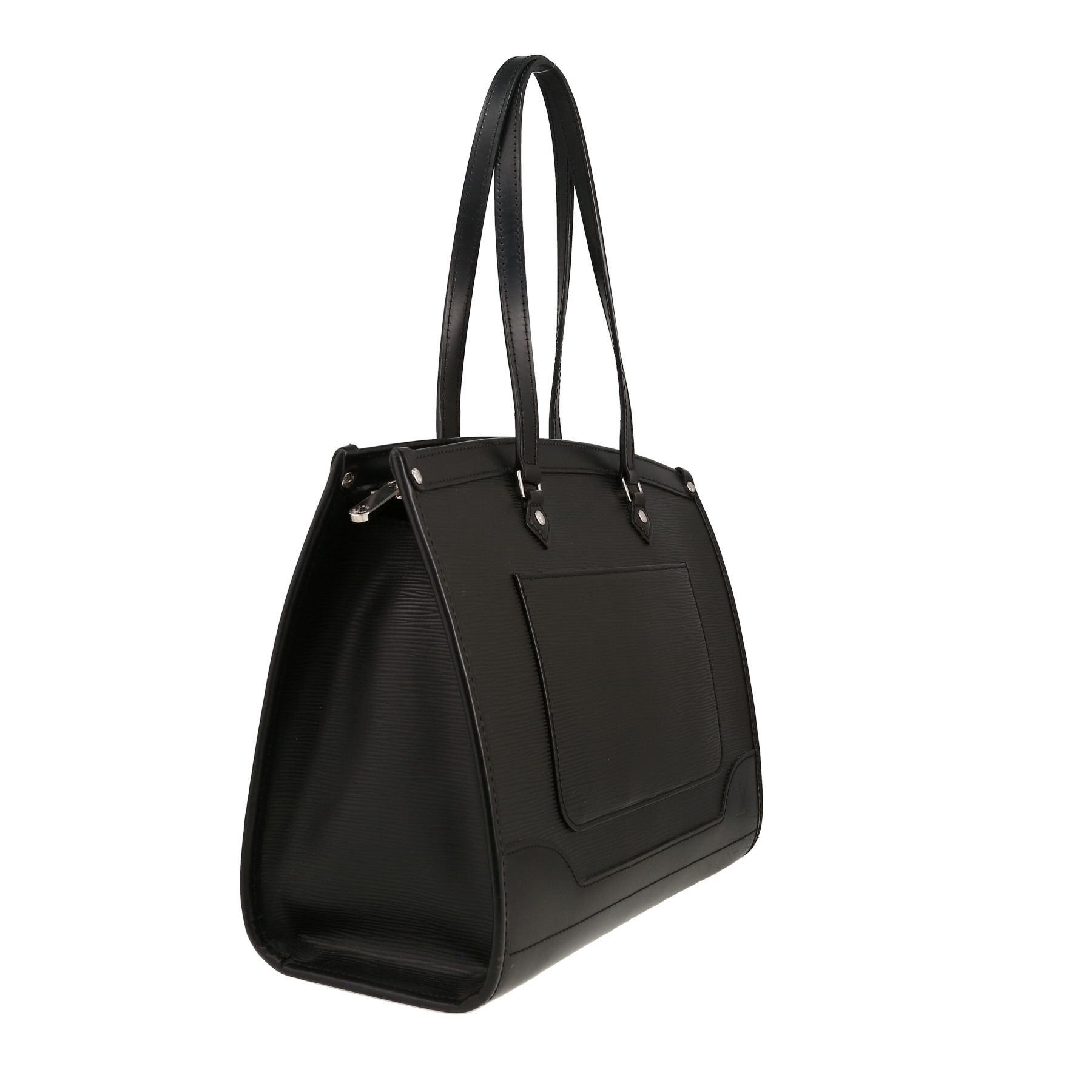 Louis Vuitton  Madeleine handbag  in black epi leather