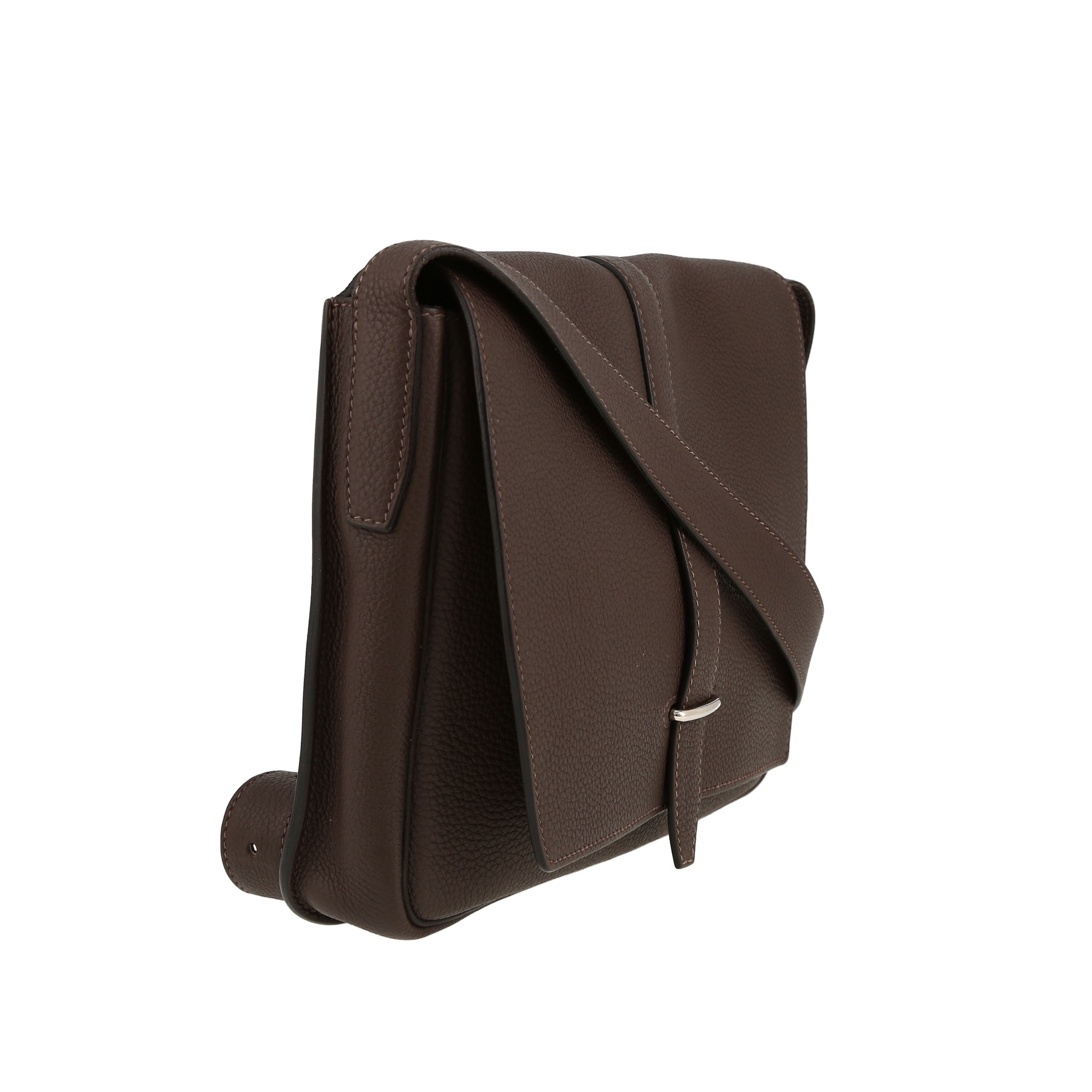 Borsa a tracolla Hermès  Steve Light in pelle togo marrone