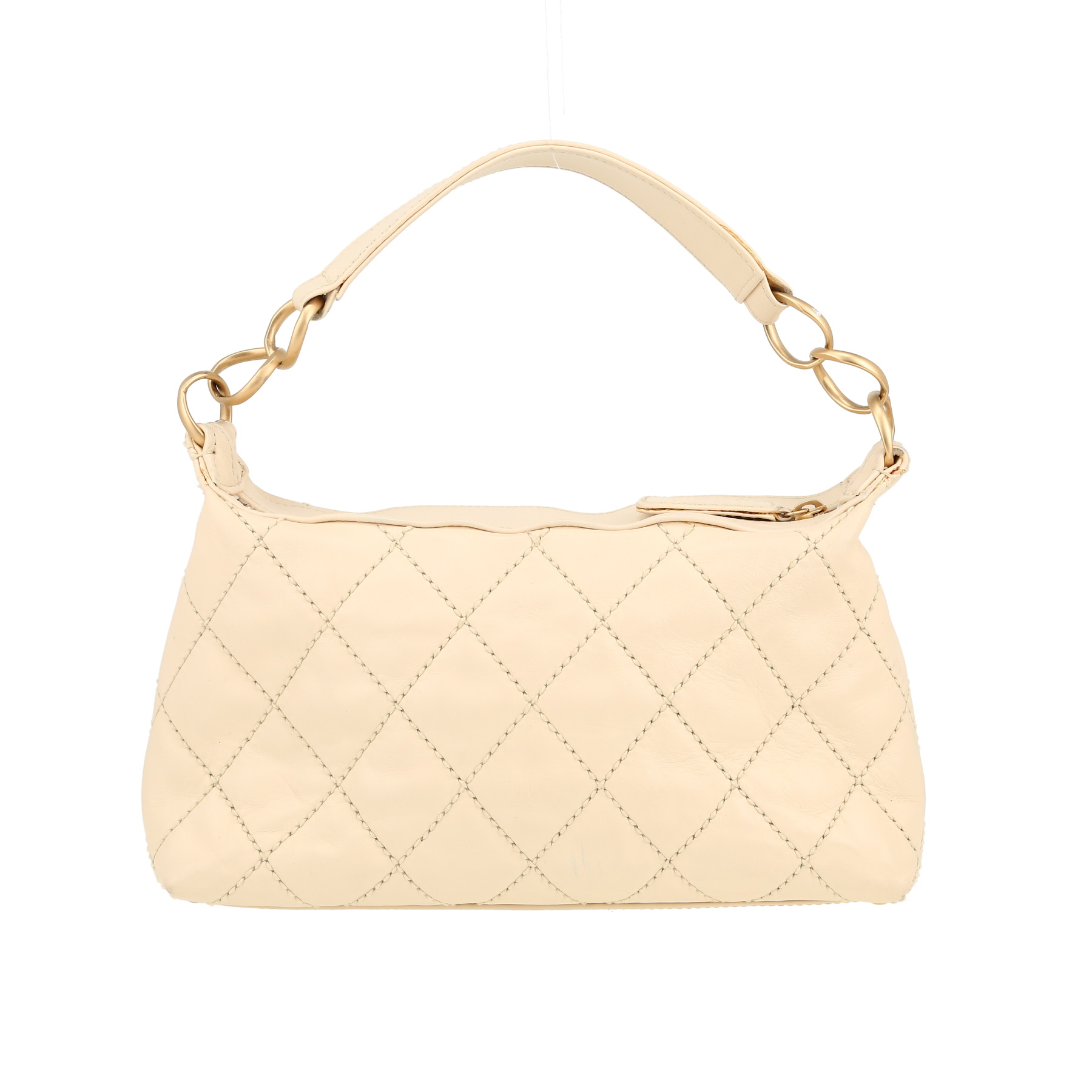 Handbag In Quilted Leather