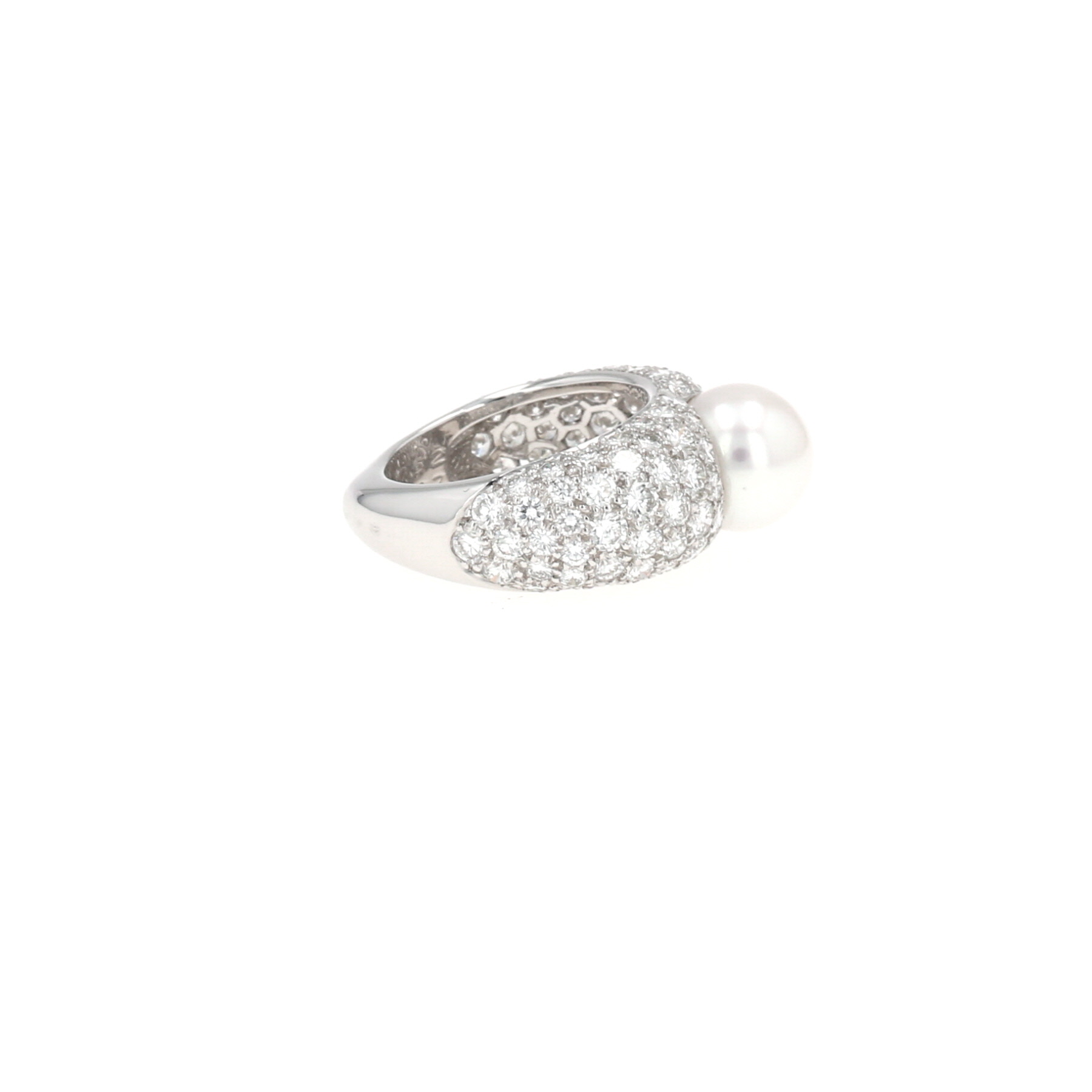 Juliette Ring In , Diamonds And Pearl