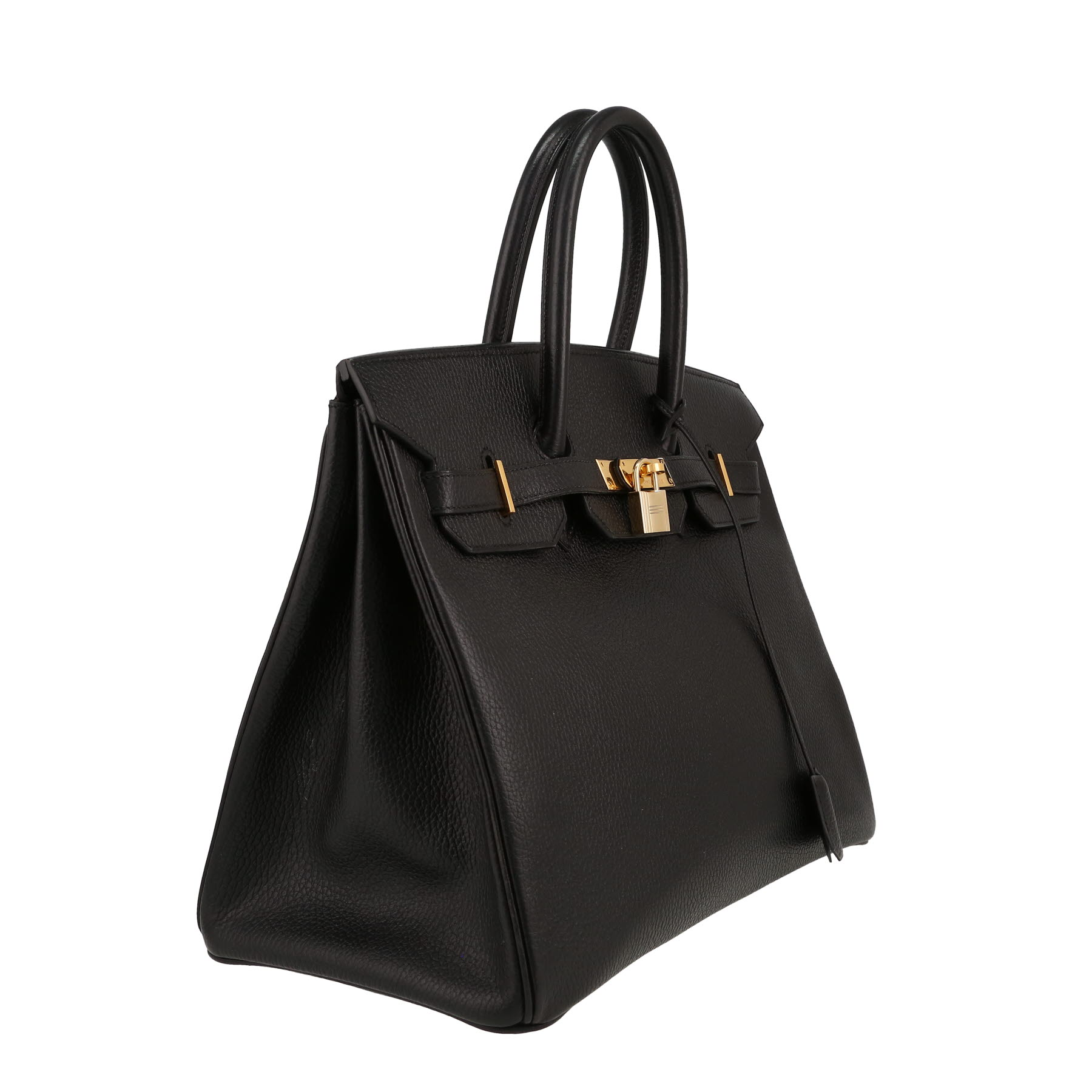 Hermès  Birkin 35 cm handbag  in black Ardenne leather