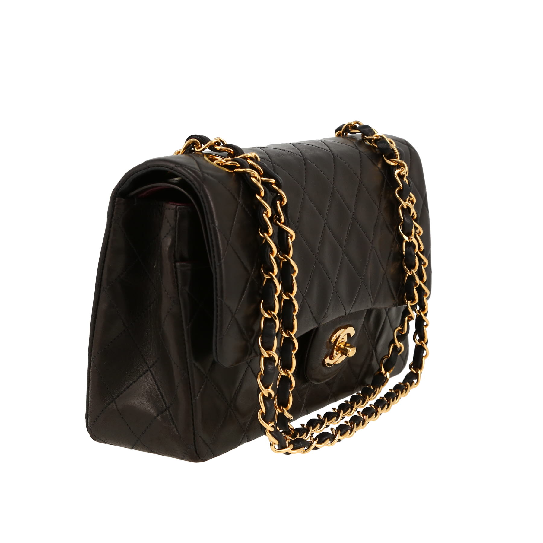 Chanel  Timeless Classic handbag  in black quilted leather