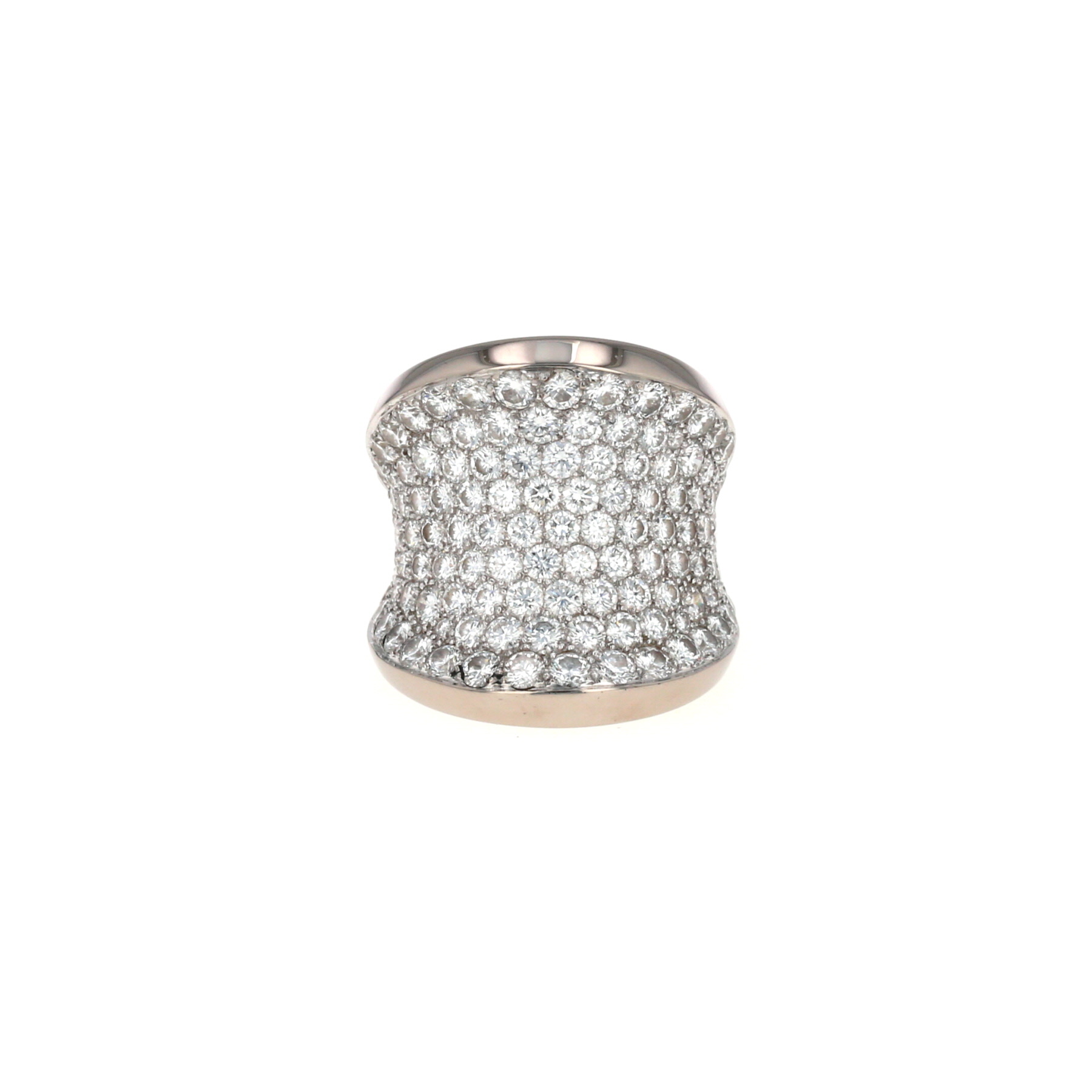 Chalice Ring In And Diamonds