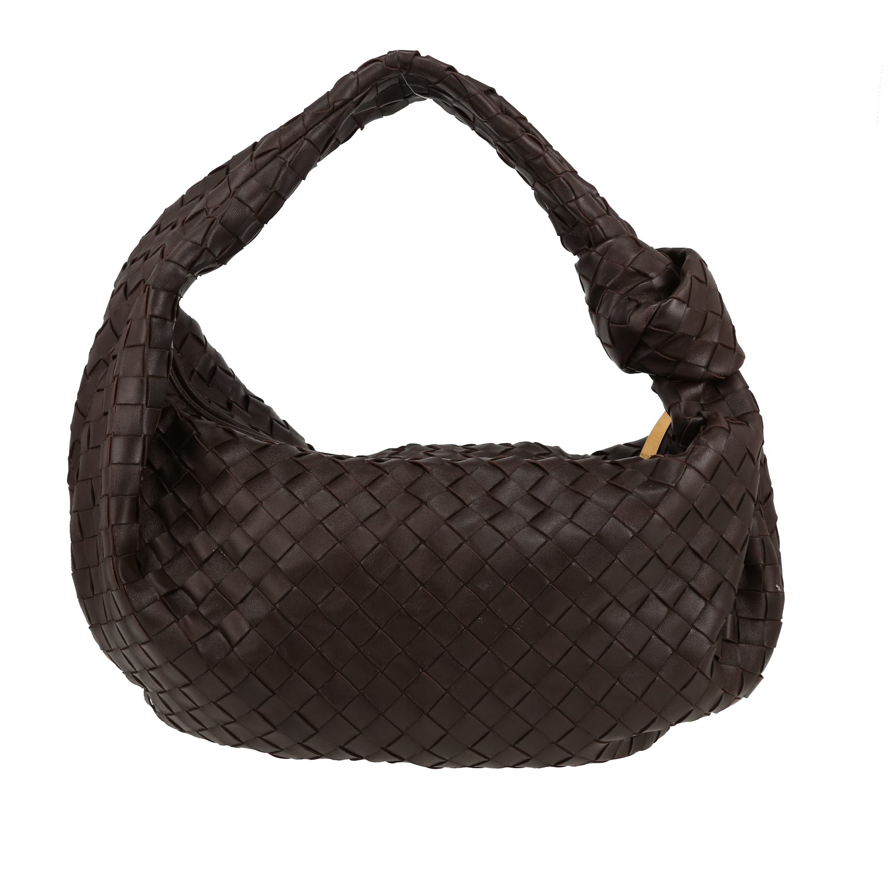 Jodie Small Model Handbag In Brown Intrecciato