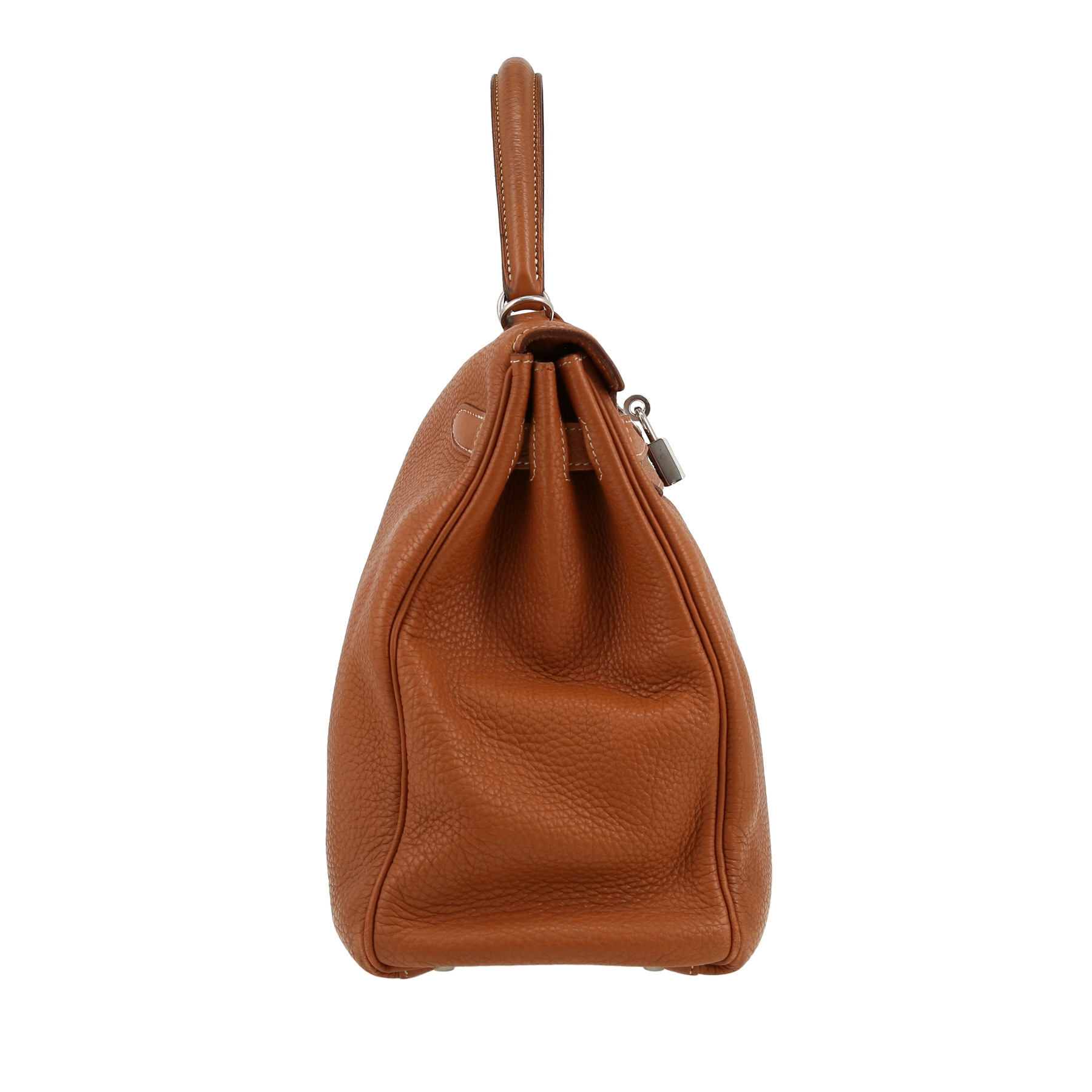 Kelly 35 cm Handbag In Togo Leather