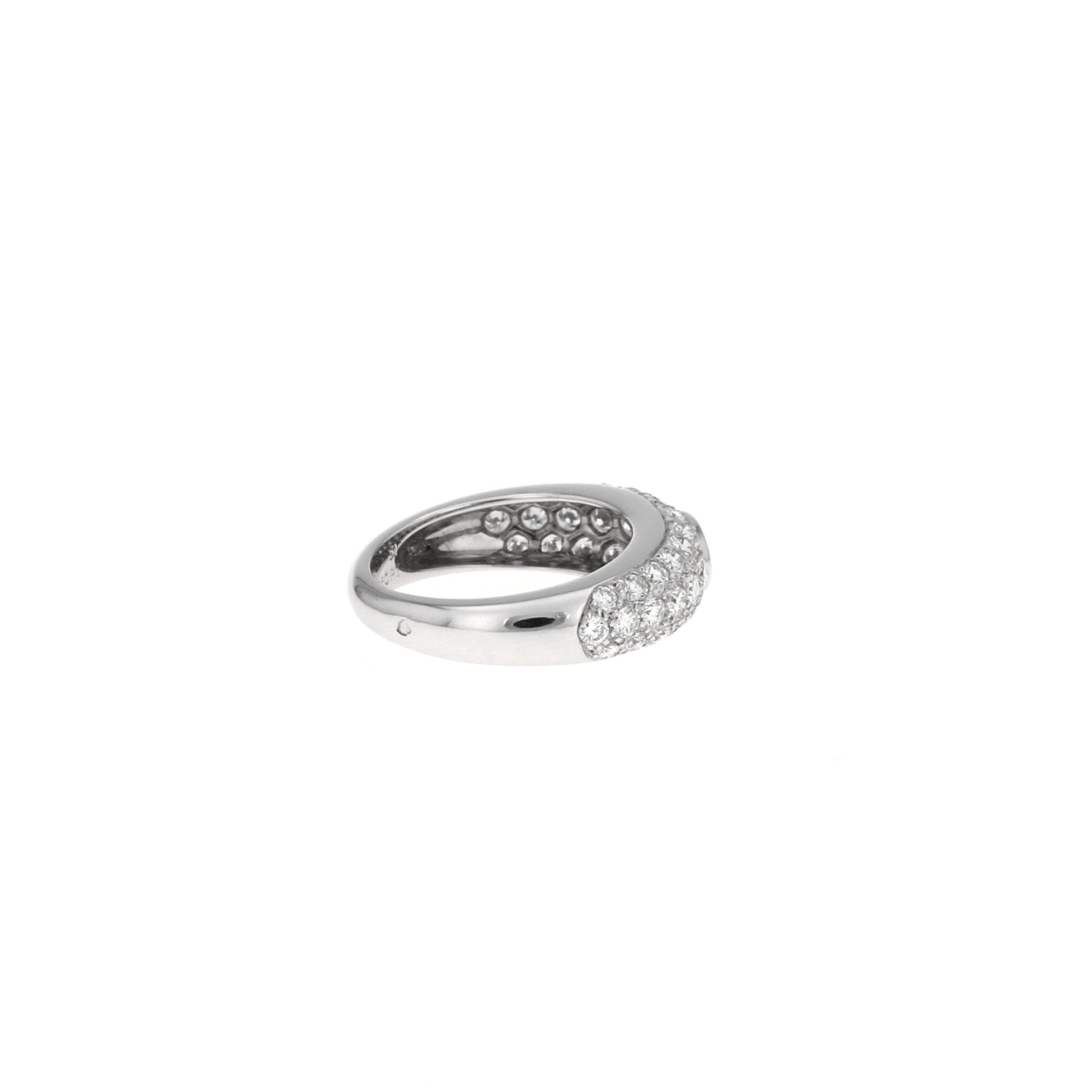 Cartier Mimi ring in platinium and diamonds