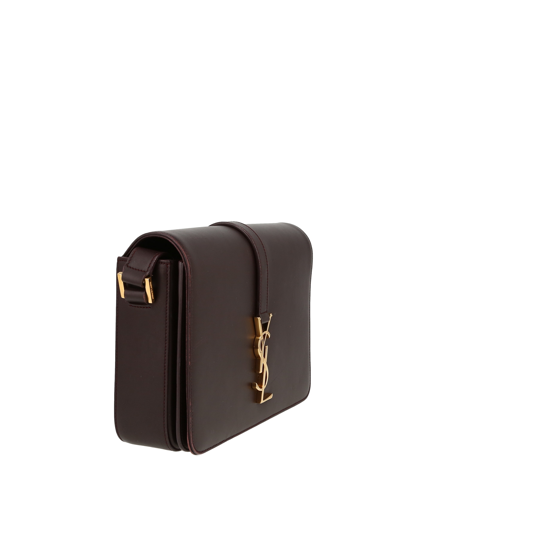 Saint Laurent  Université shoulder bag  in burgundy box
