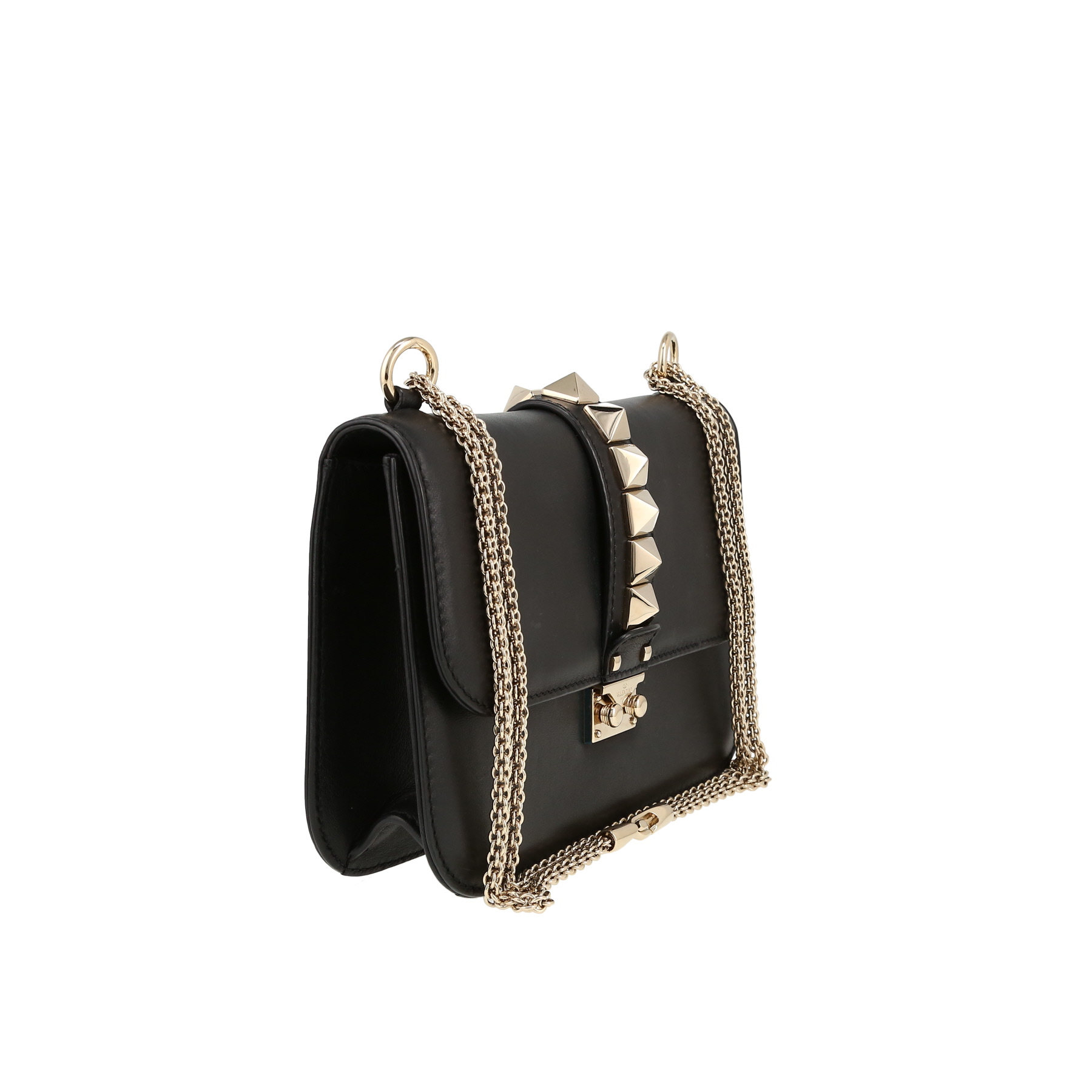 Sac bandoulière Valentino Garavani  Rockstud en cuir noir