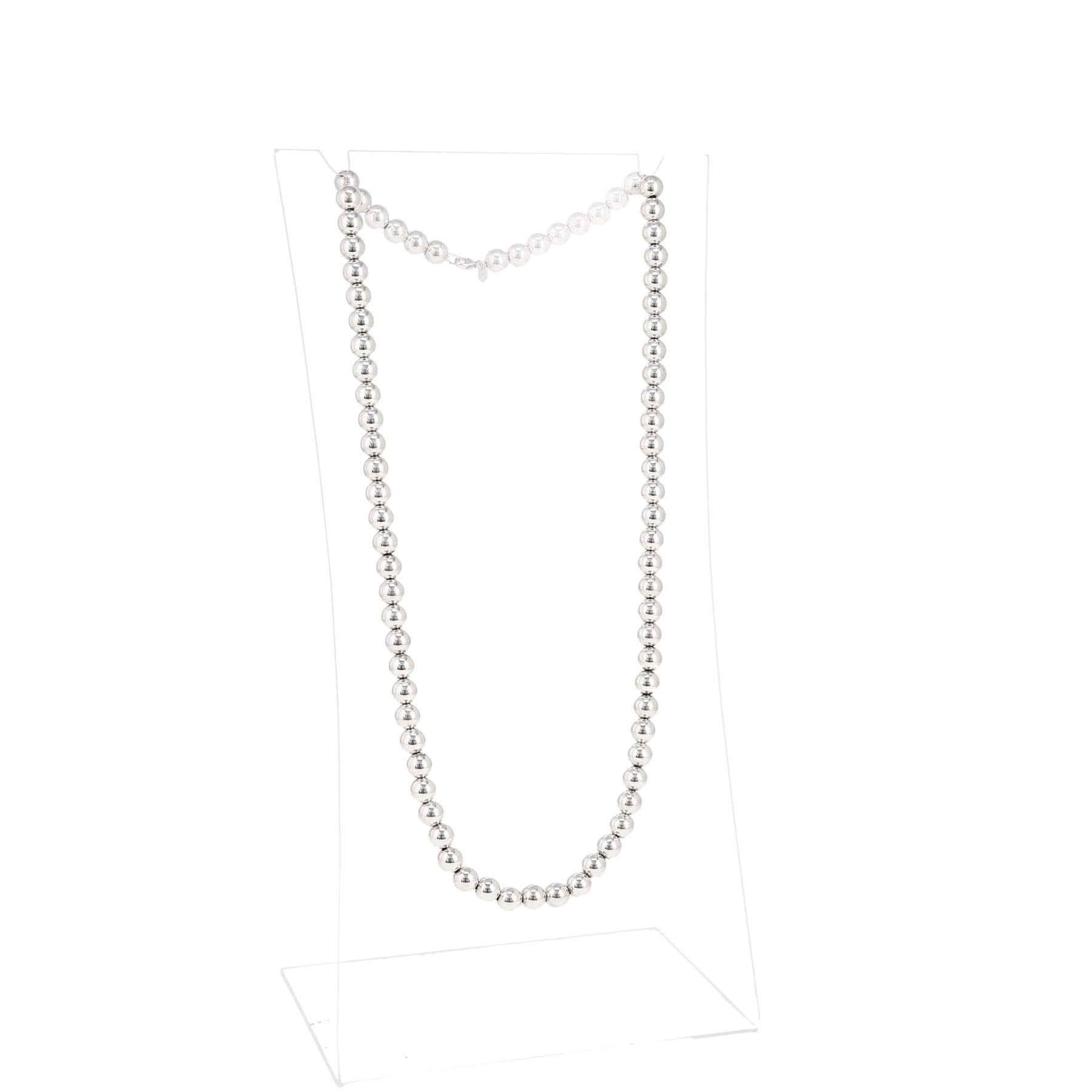 Tiffany 
Co Hard Wear Ball necklace in silver
