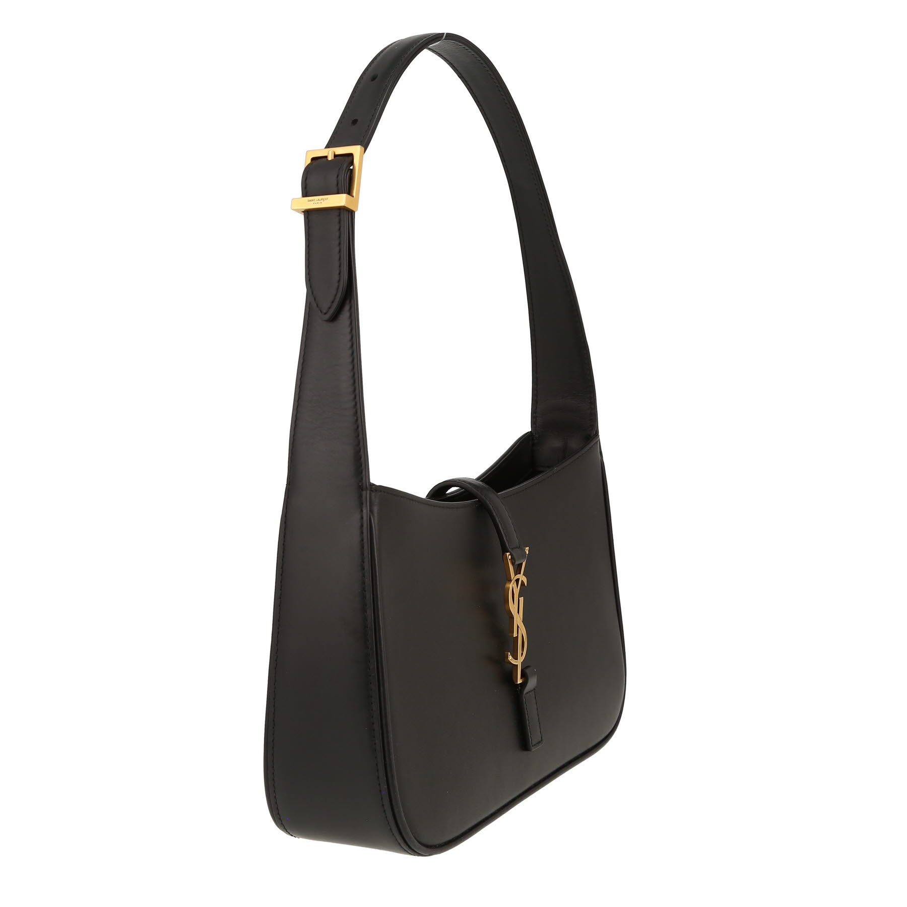 Saint Laurent  5 à 7 handbag  in black leather