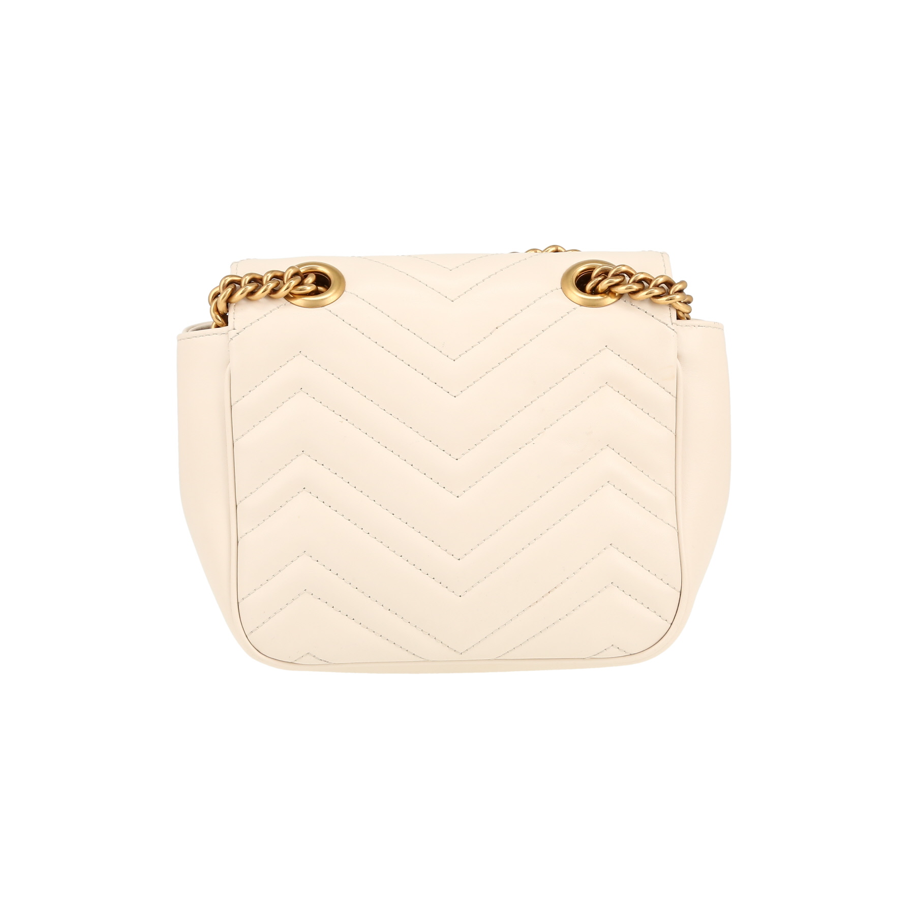 GG Marmont Small Model Shoulder Bag In Quilted Leather