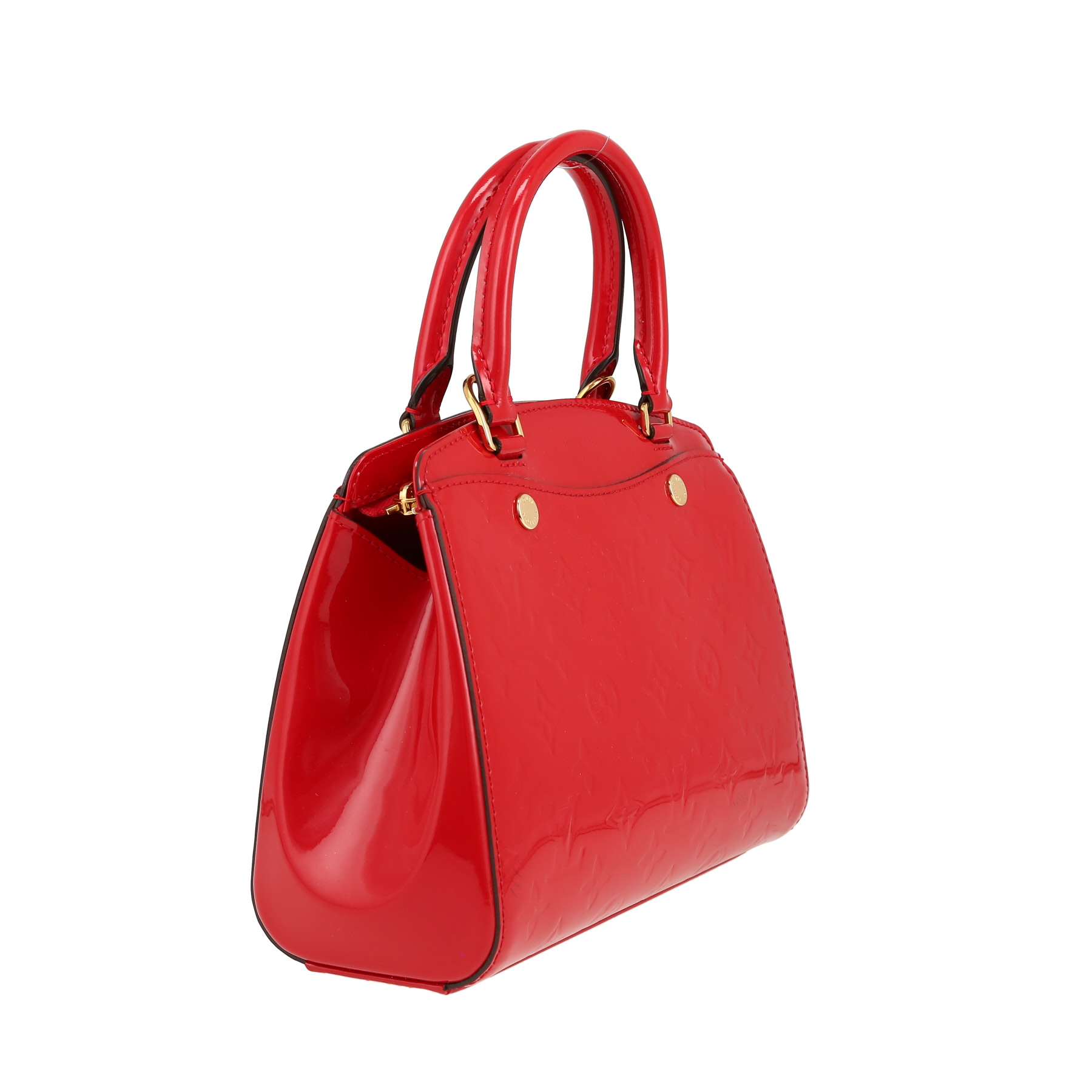 Louis Vuitton  Brea handbag  in red monogram patent leather