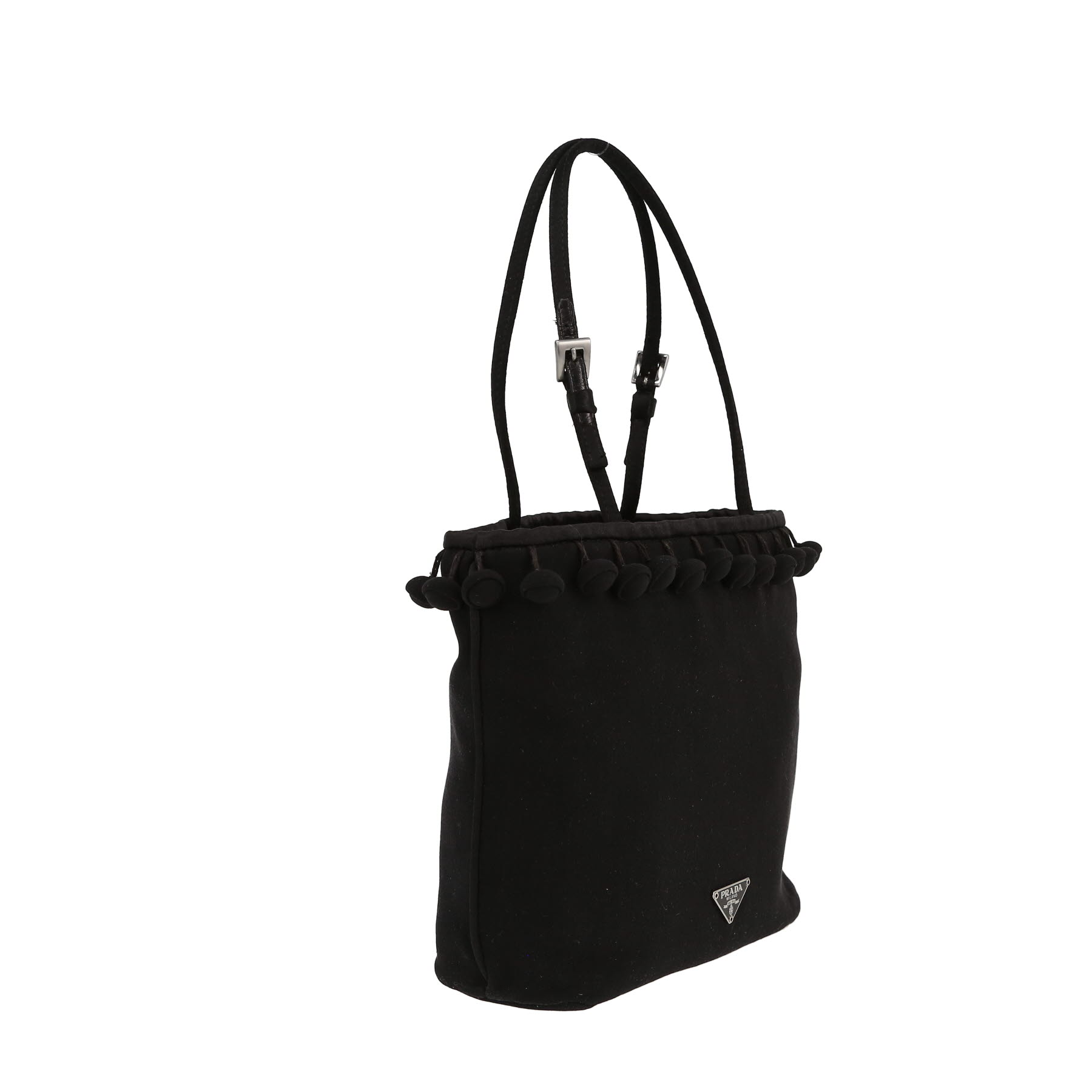 Sac à main Prada   en toile noire