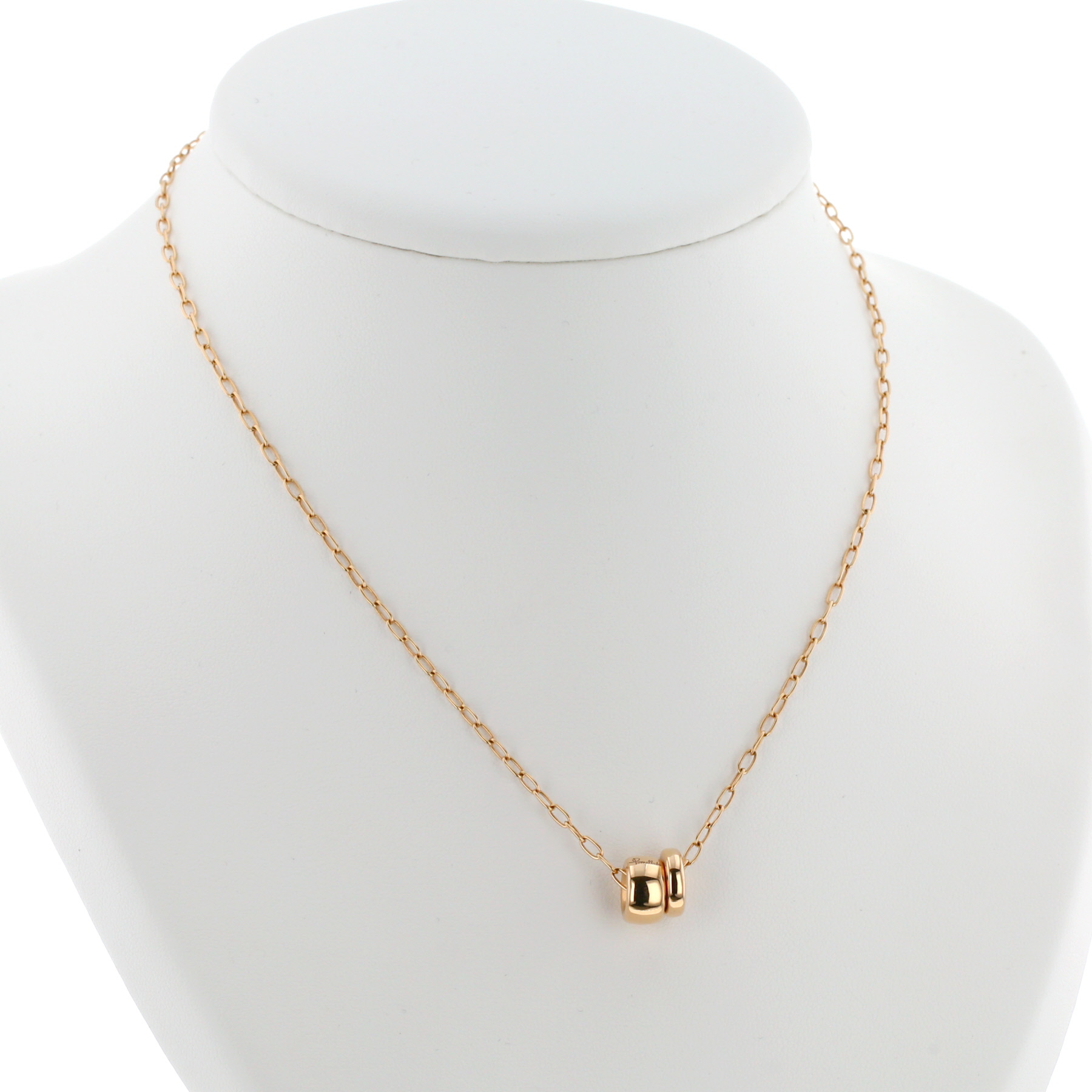 Collar Pomellato Iconica de oro rosa