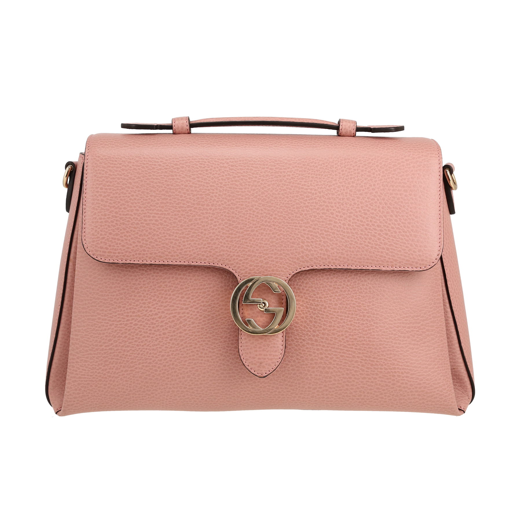♦️GUCCI　 グッチ♦️ レザー ハンドバッグ Gucci Interlocking G Handbag 410393 | Collector Square