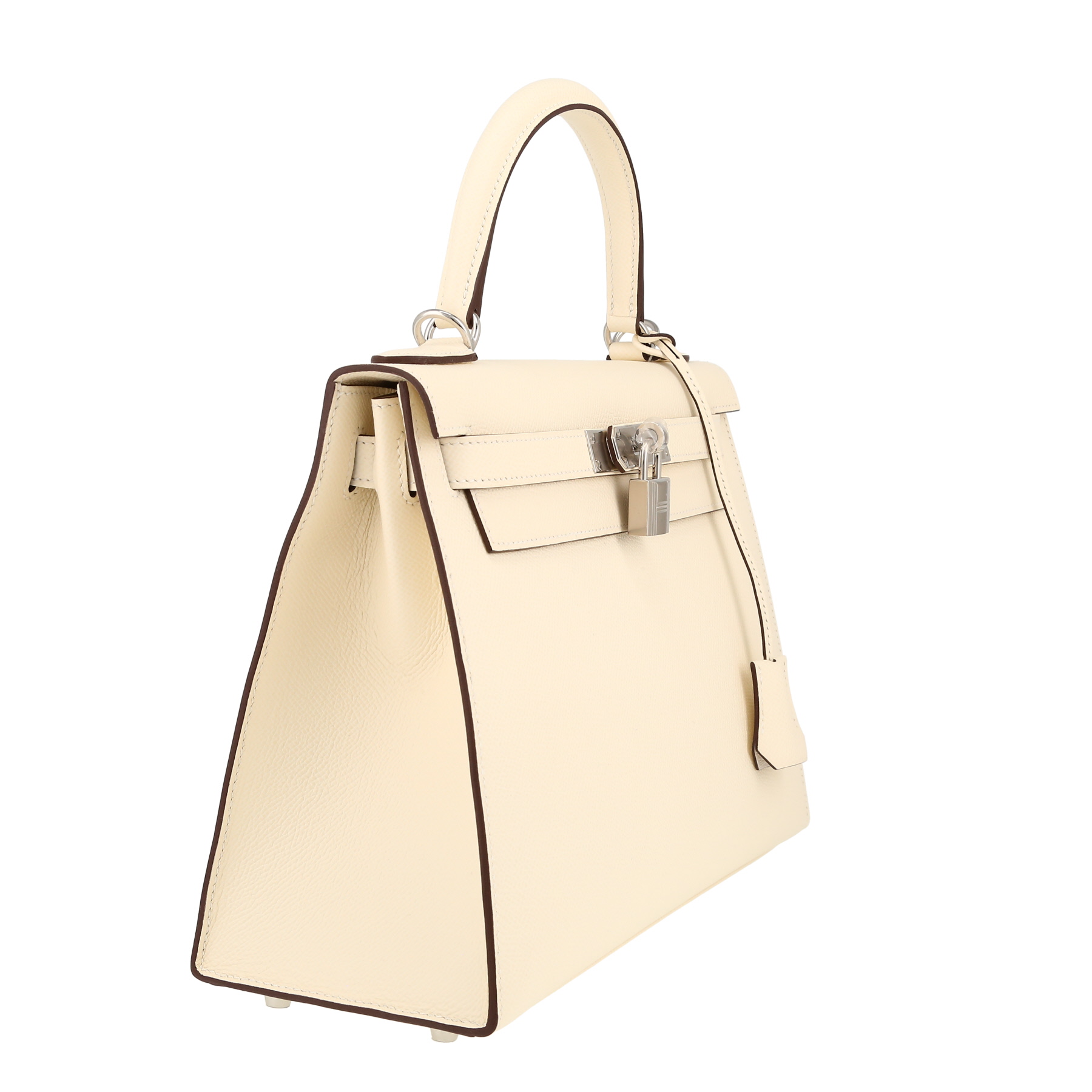 Hermès  Kelly 28 cm handbag  in Nata epsom leather