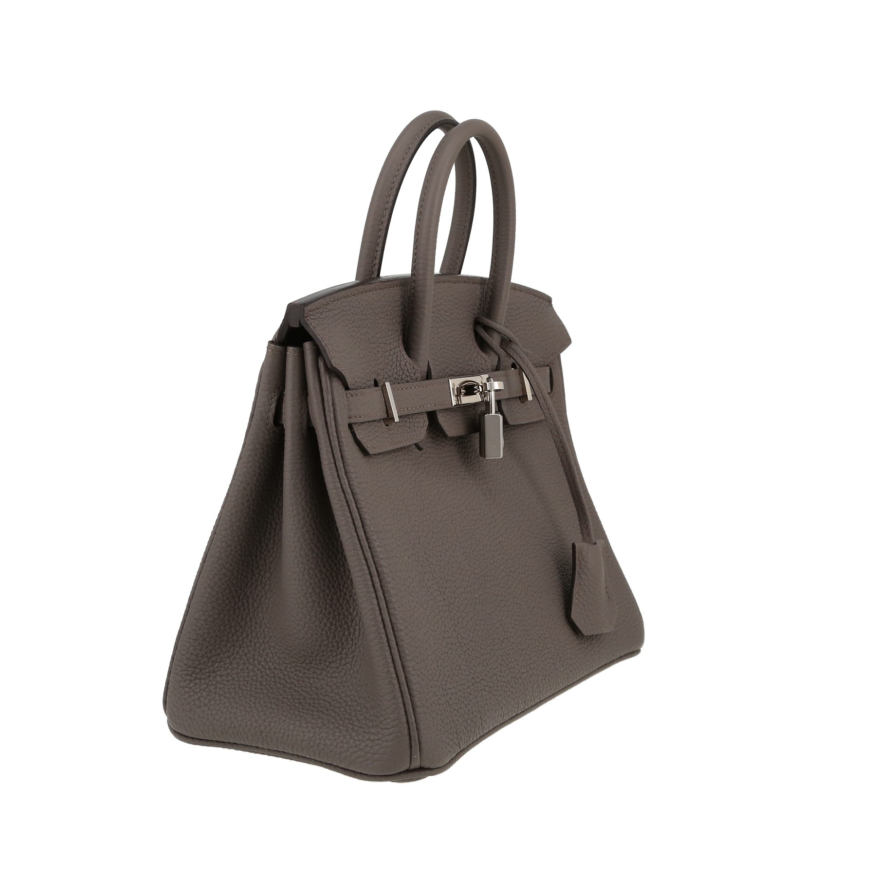 Hermès  Birkin 25 cm handbag  in grey togo leather