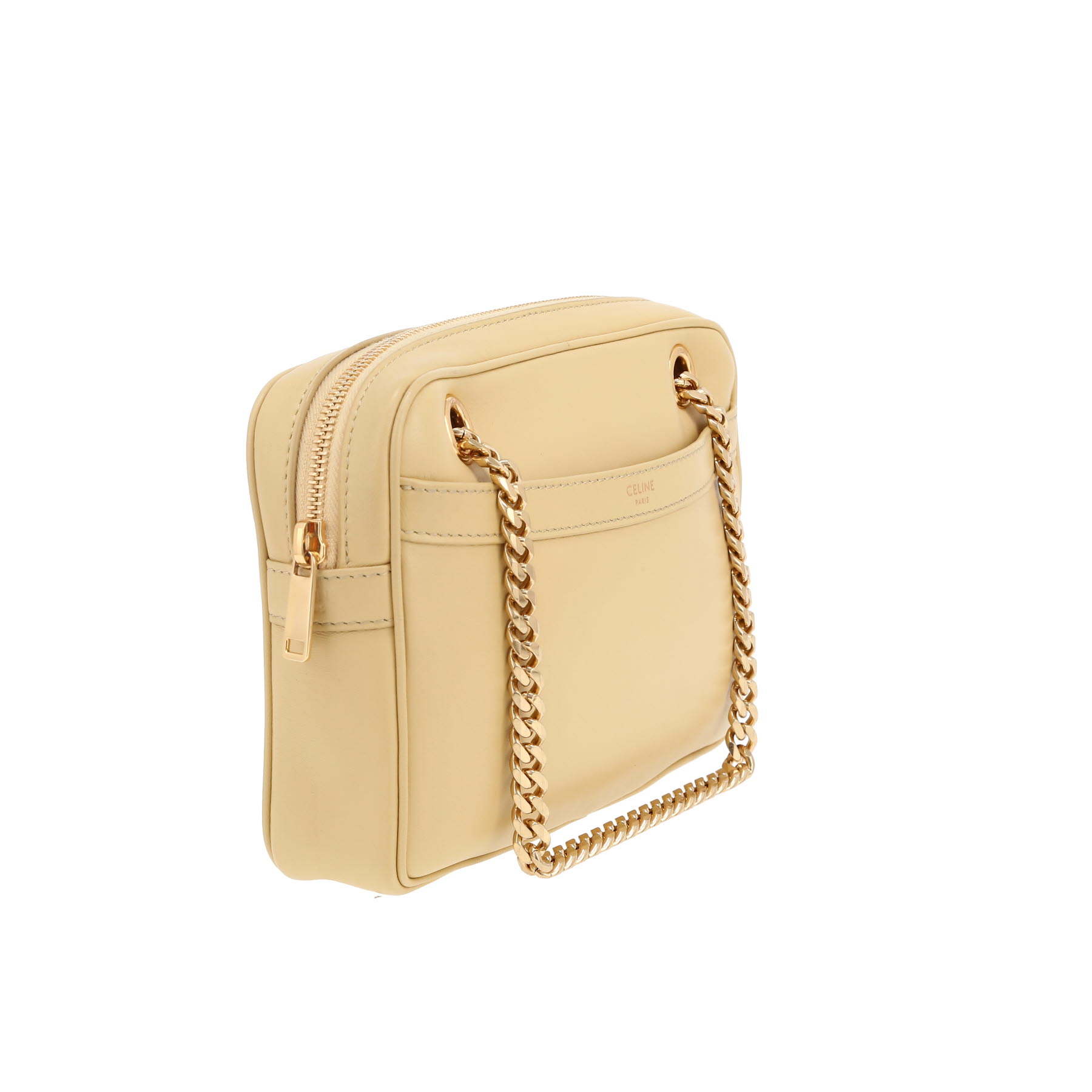 Borsa a tracolla Celine   in pelle gialla