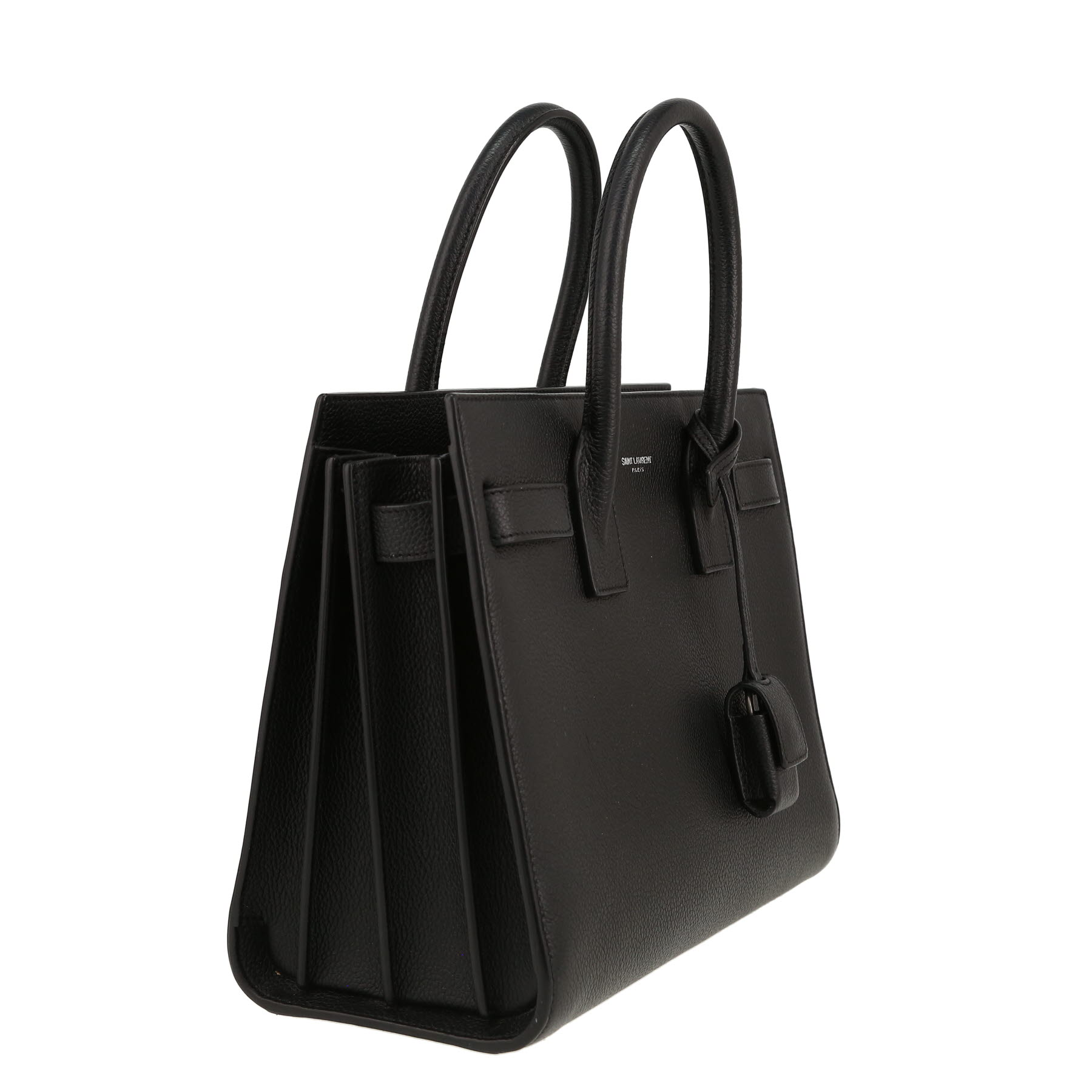 Sac à main Saint Laurent  Sac de jour Baby en cuir noir