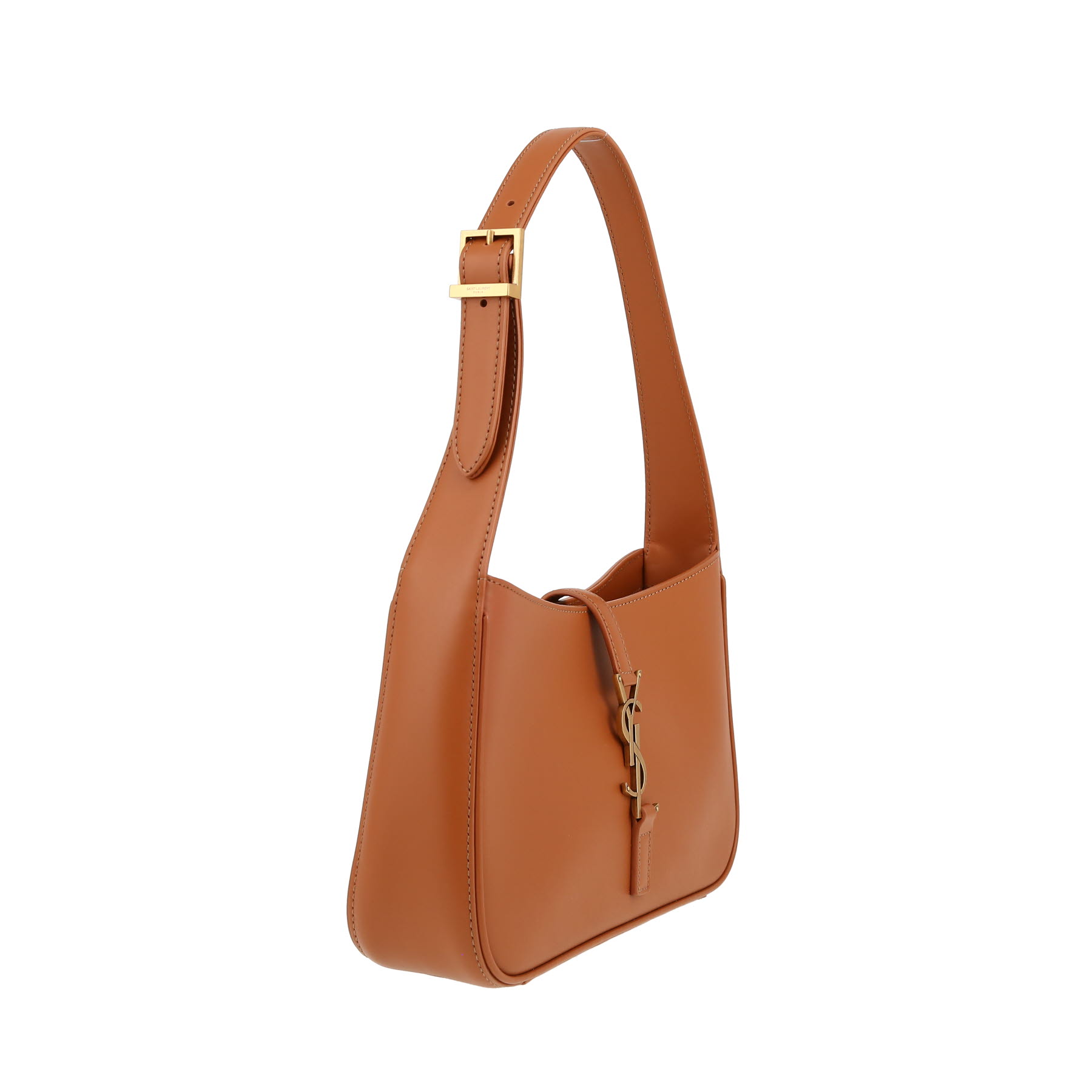 Saint Laurent  5 à 7 handbag  in brown leather