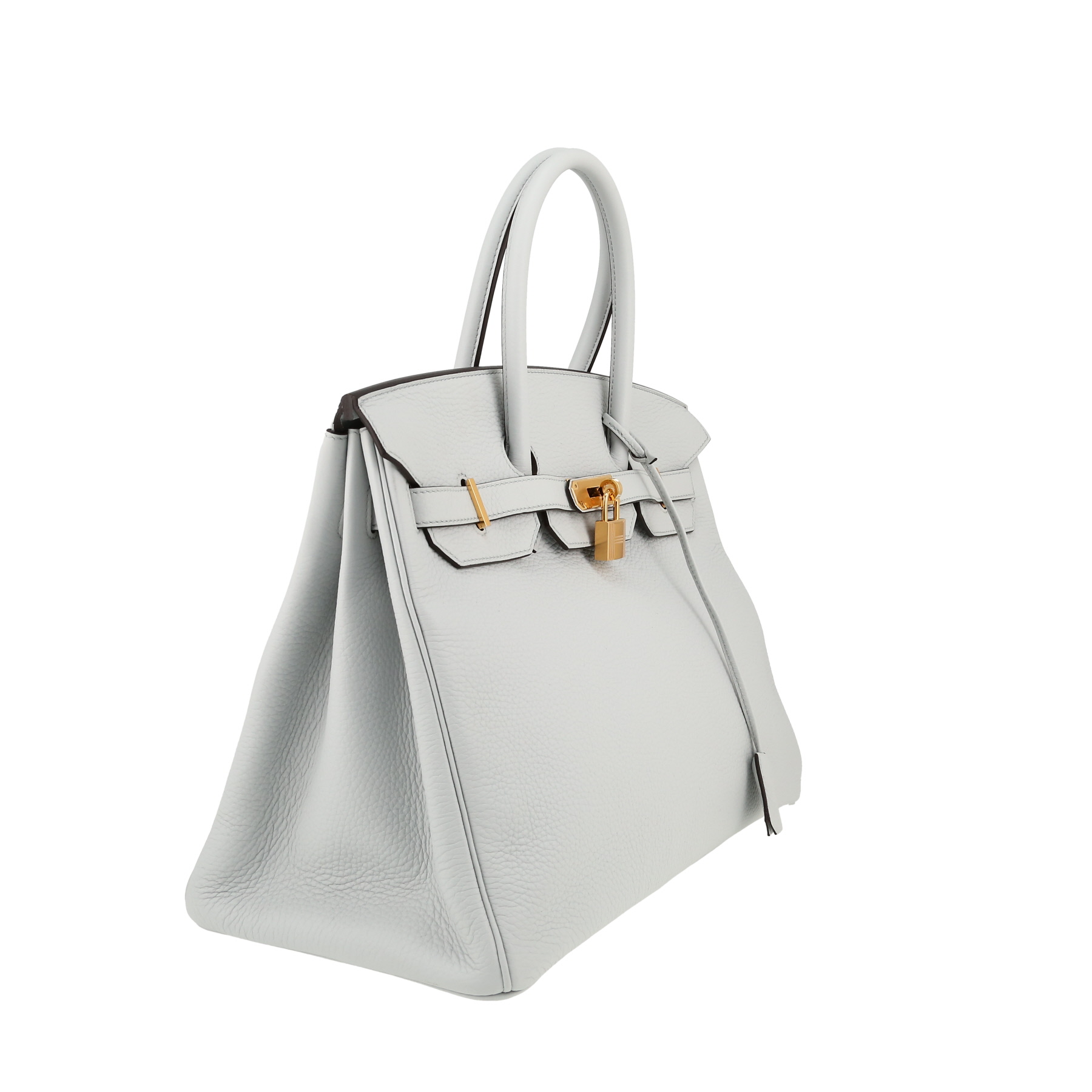 Hermès  Birkin 35 cm handbag  in Bleu Brume togo leather