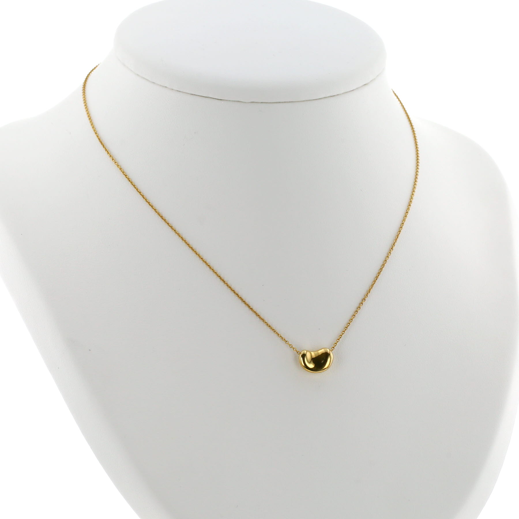 Collar Tiffany & Co Bean de oro amarillo