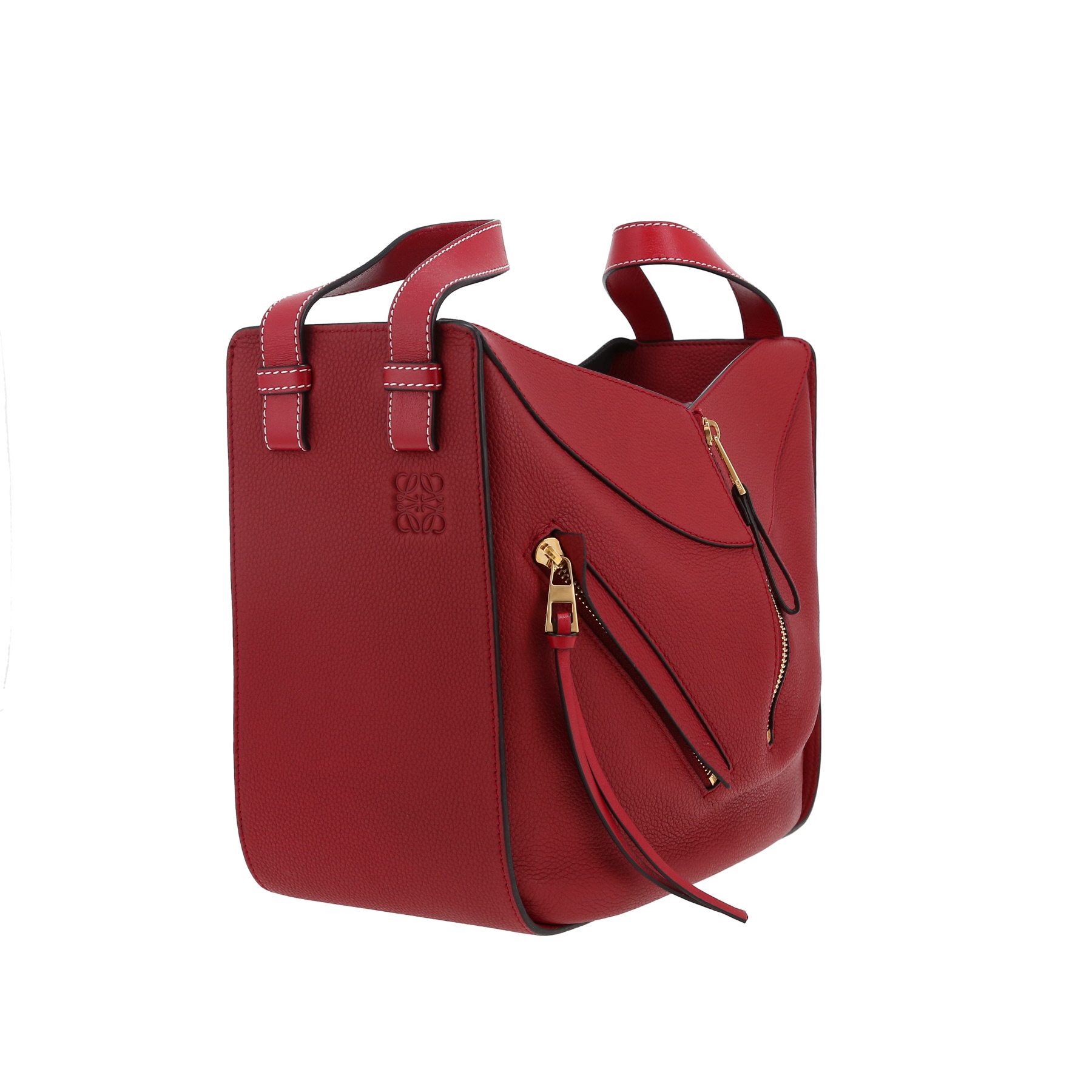 Borsa a tracolla Loewe  Hammock modello piccolo  in pelle rossa