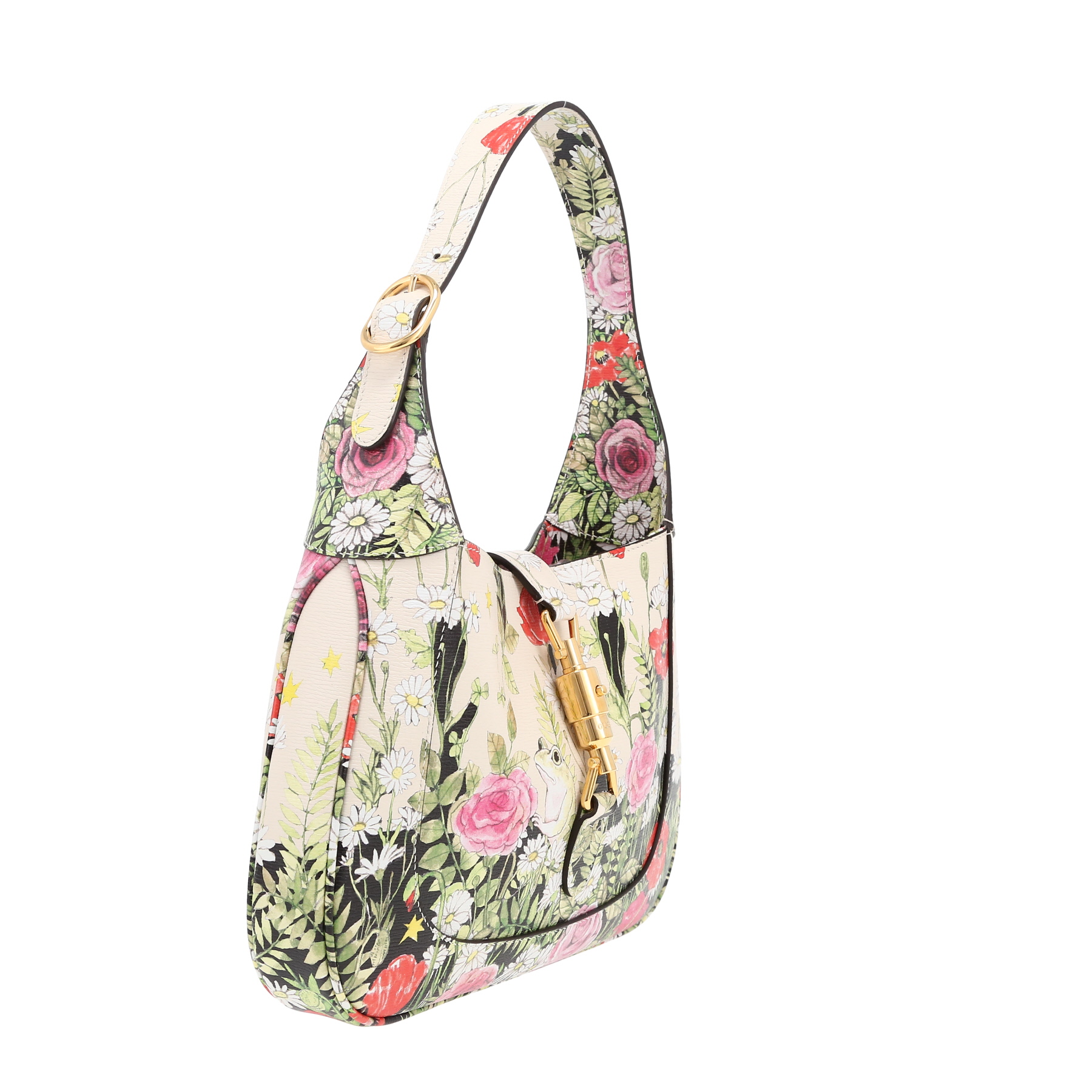 Gucci  Jackie handbag  in white leather