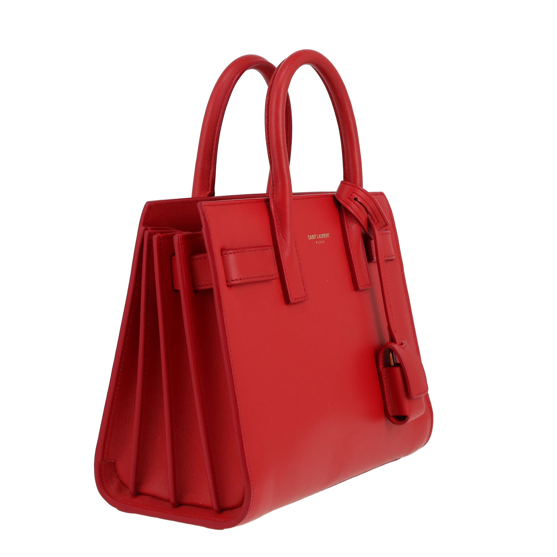 Saint Laurent  Sac de jour Nano shoulder bag  in red leather